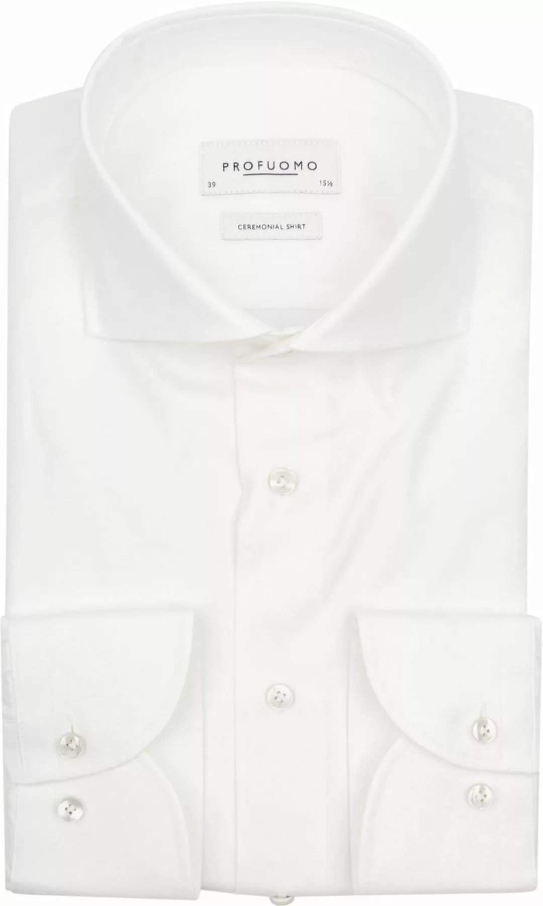 Profuomo Hemd Off-White - Größe 42 günstig online kaufen