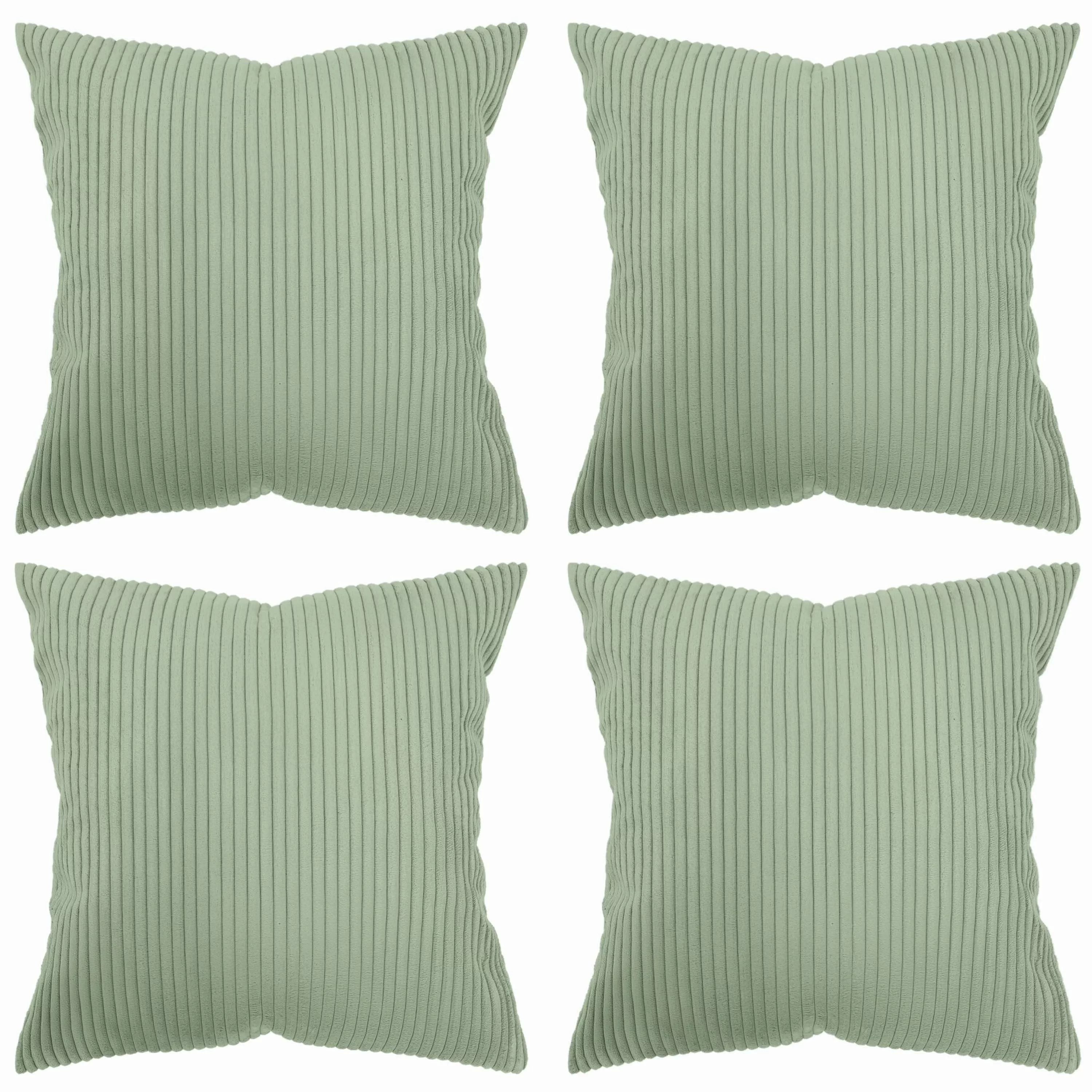 Amilian Kissenhüllen - 4er Set Kissenbezug günstig online kaufen