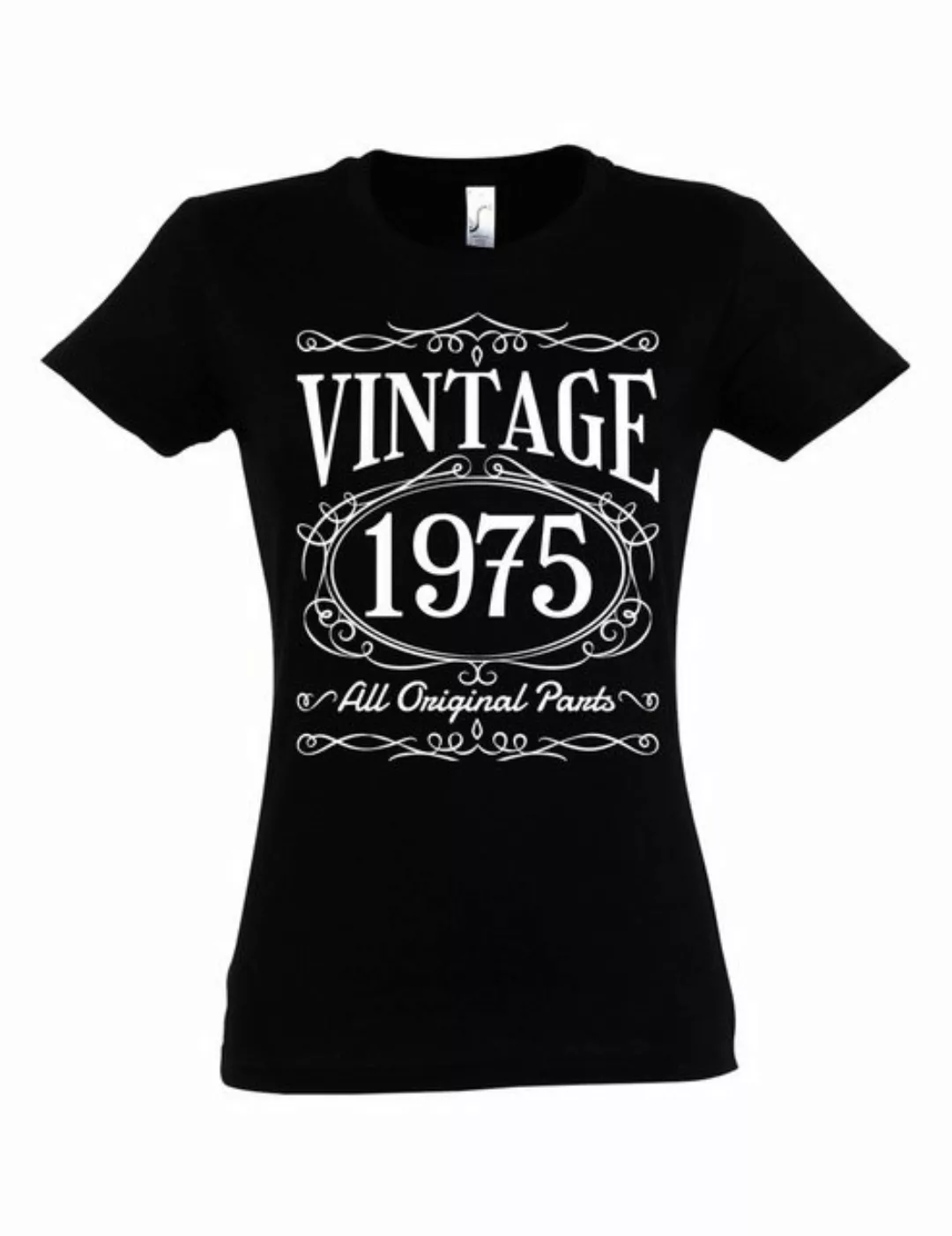 Youth Designz Print-Shirt Damen T-shirt Jahrgang 1975 Vintage Geburtstag Fr günstig online kaufen