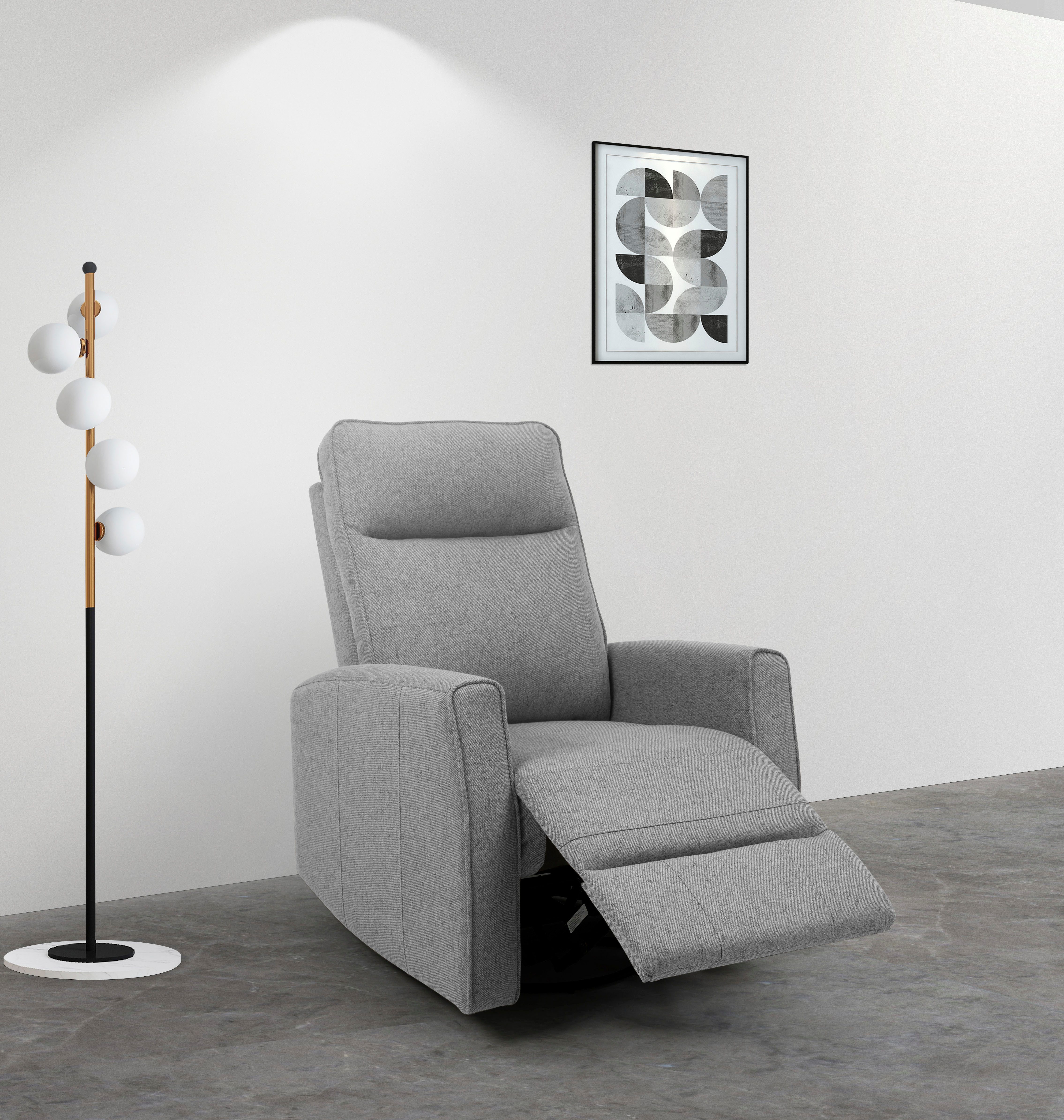 INOSIGN Relaxsessel "KAYLI mit Schaukel-, Dreh und Liegefunktion, Webstoff, günstig online kaufen