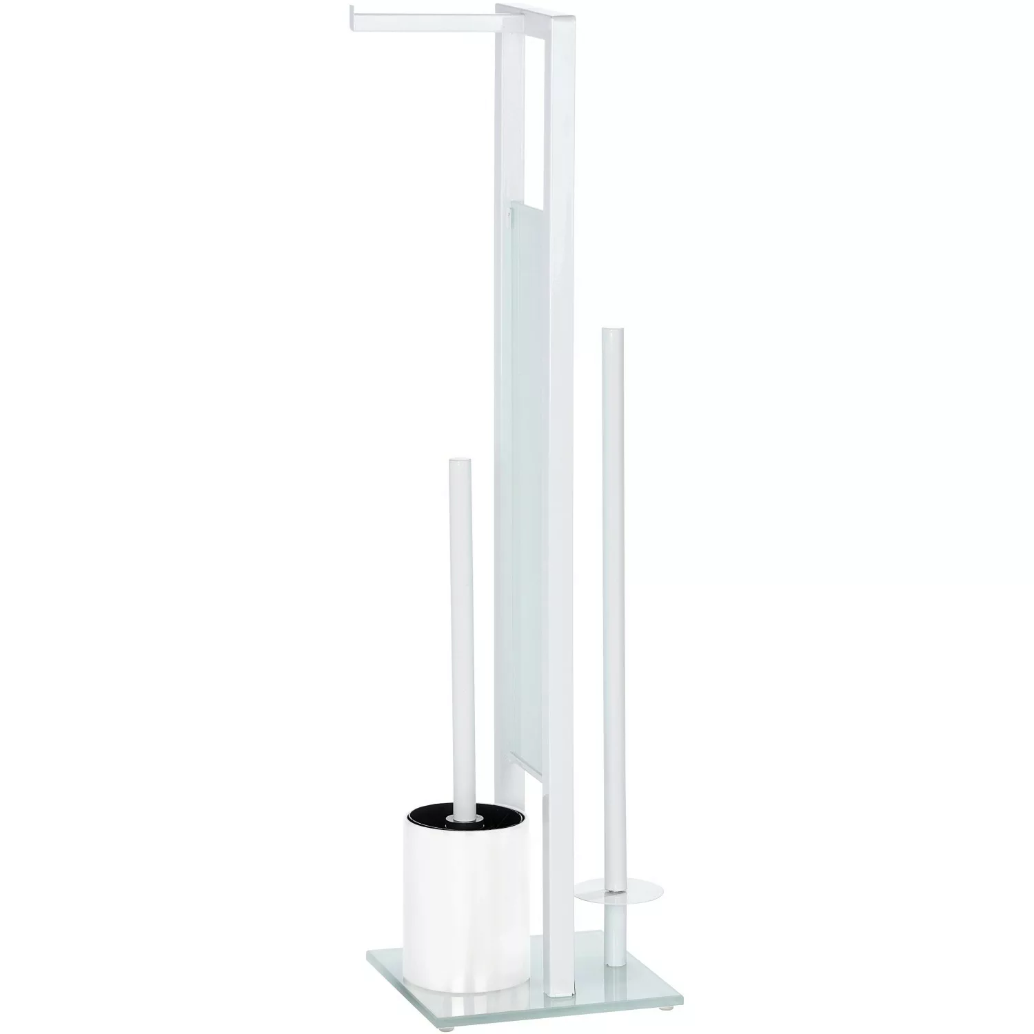 Wenko Stand WC-Garnitur Rivalta Weiß 70 cm x 18 cm x 20 cm günstig online kaufen