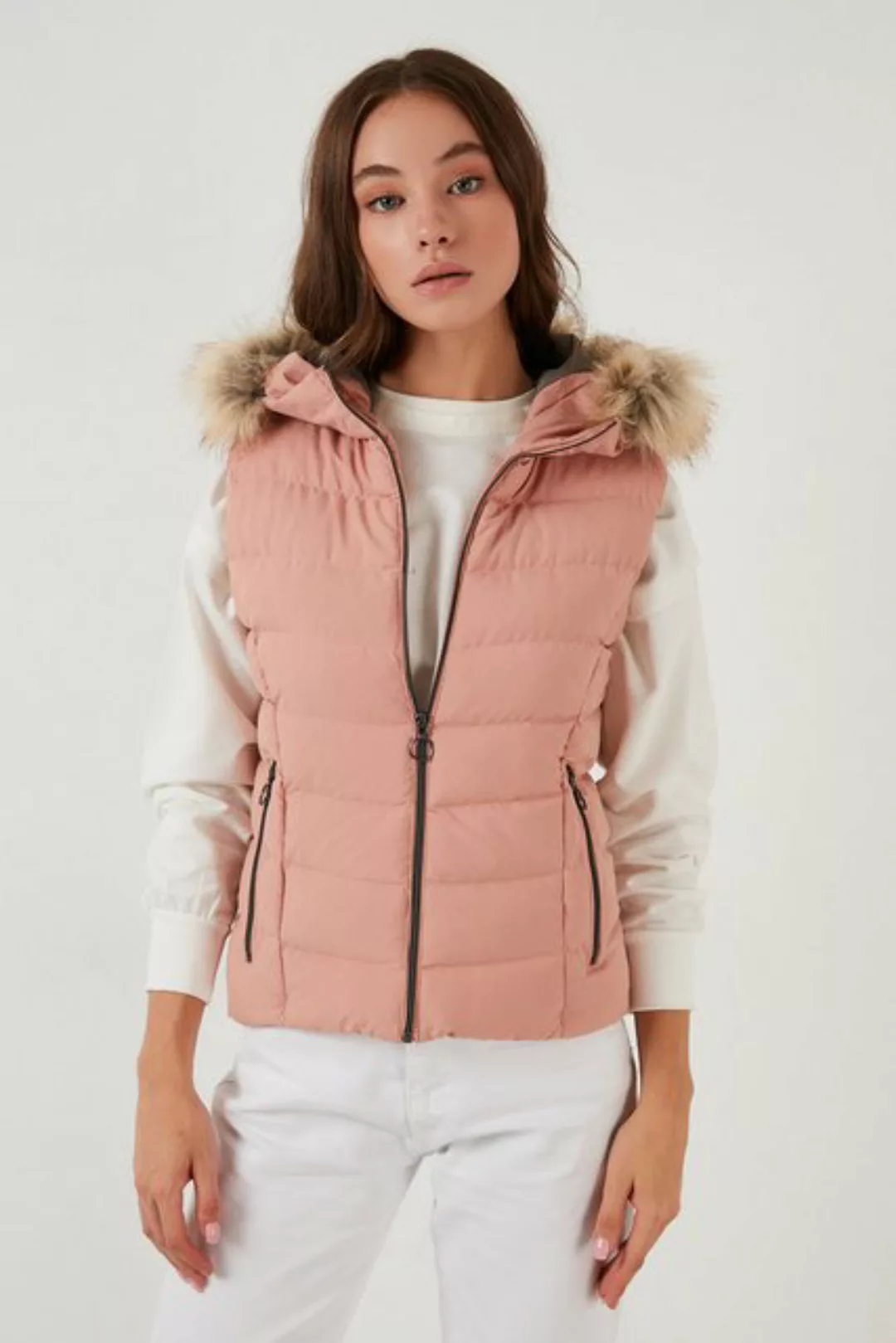 LELA Steppweste Lela Hooded Waistcoat 497GIA günstig online kaufen