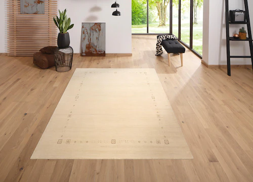 my home Wollteppich »Felia«, rechteckig, 12 mm Höhe, reine Wolle, handgeweb günstig online kaufen