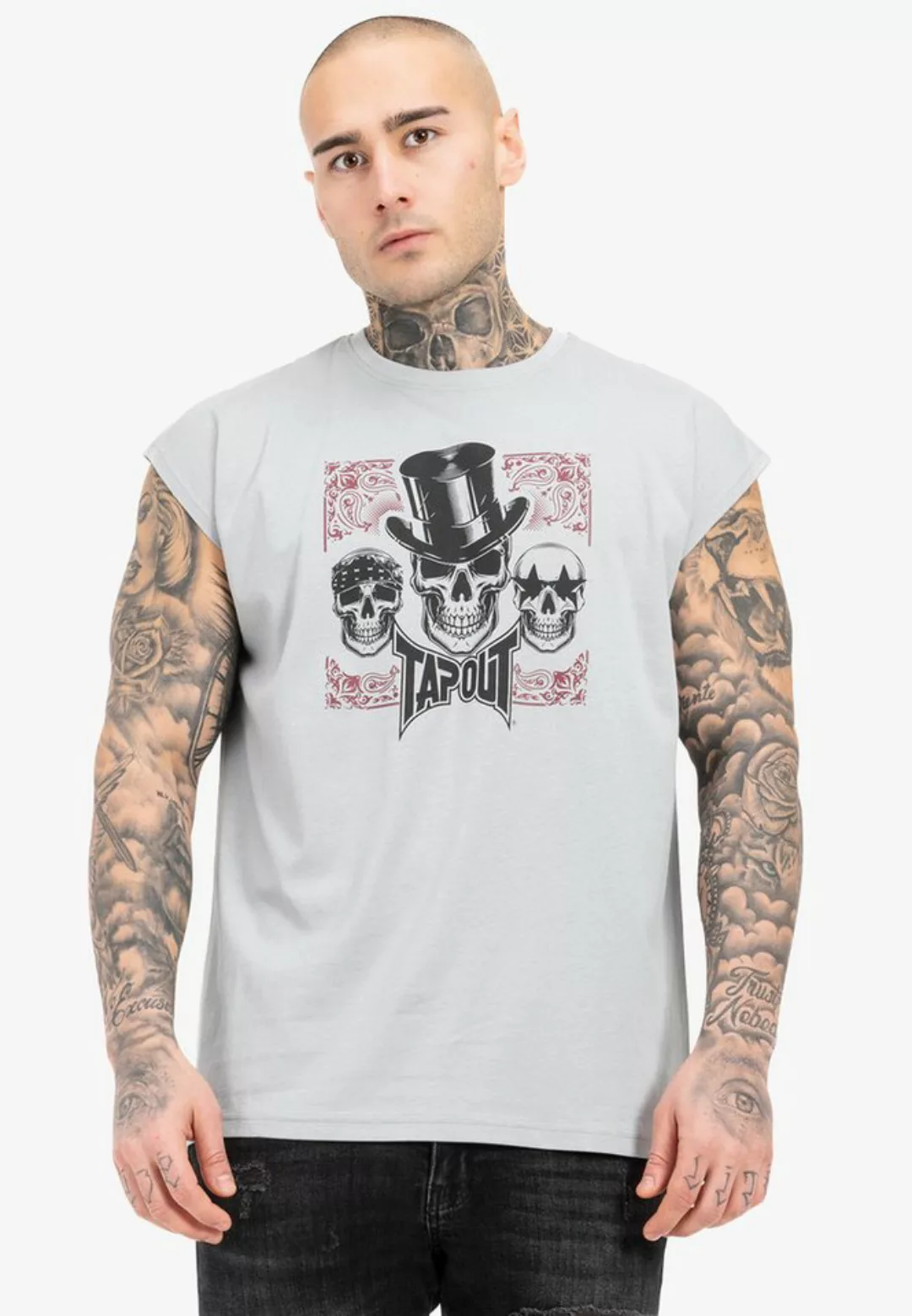 TAPOUT T-Shirt SKULL TANK günstig online kaufen