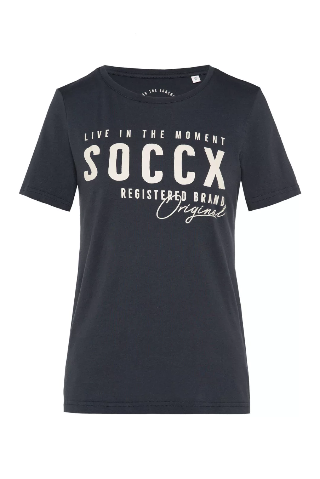 SOCCX Rundhalsshirt, aus Baumwolle günstig online kaufen