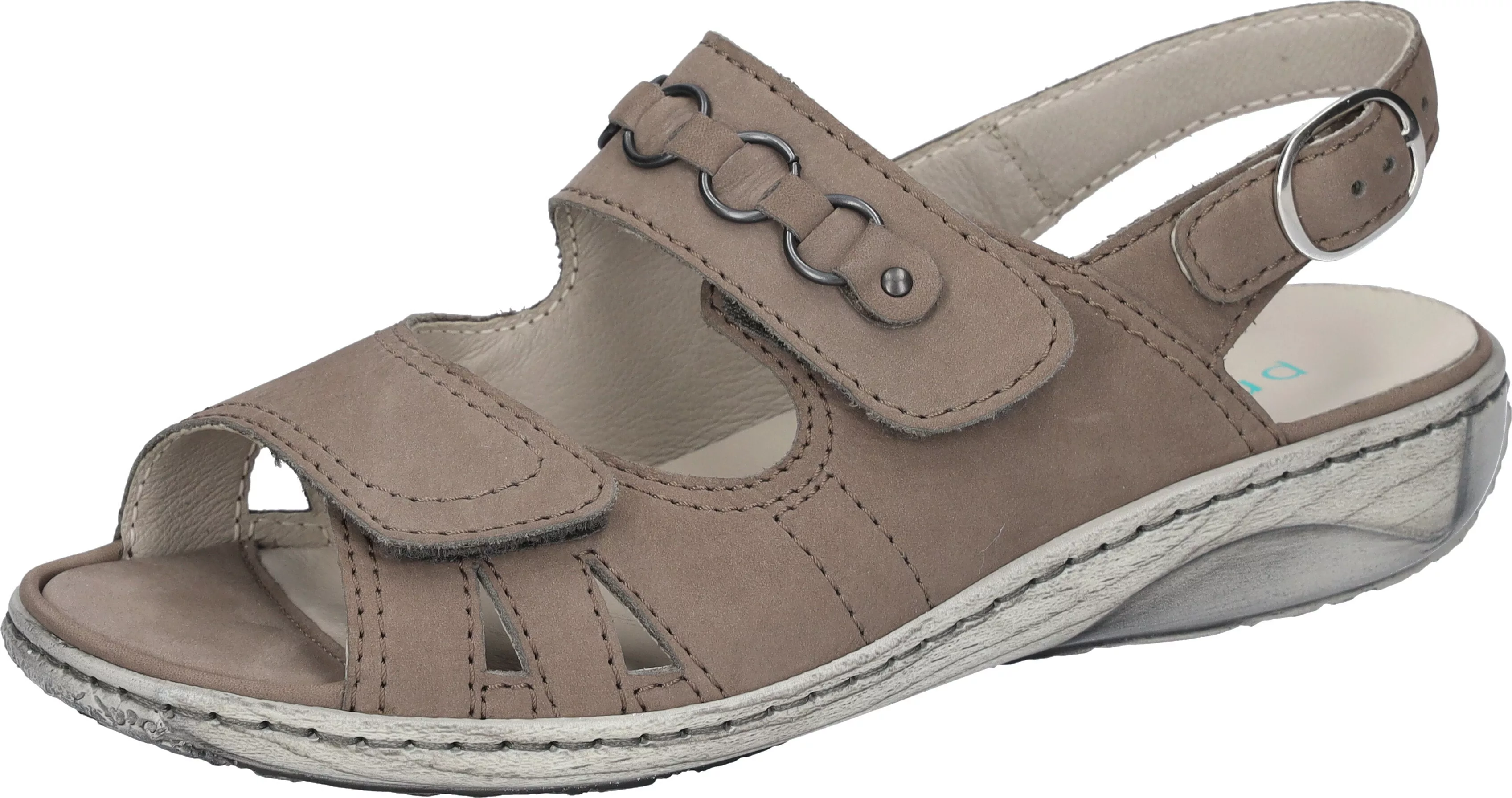 Waldläufer Riemchensandale "GARDA", Sommerschuh, Sandalette, Keilabsatz, mi günstig online kaufen