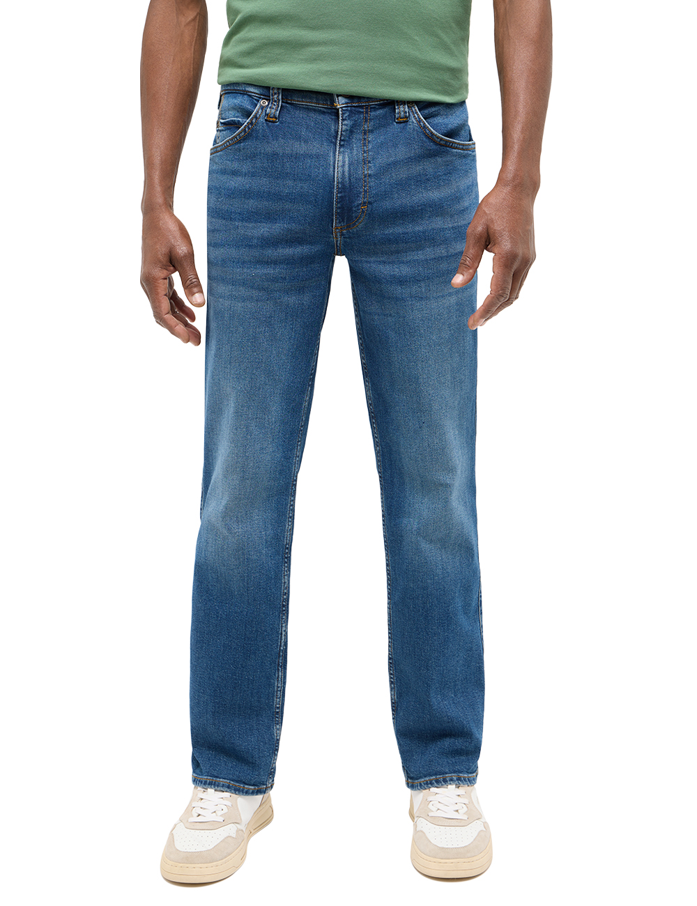 Mustang Jeans Tramper Straight Fit retro blue wash extra lang günstig online kaufen