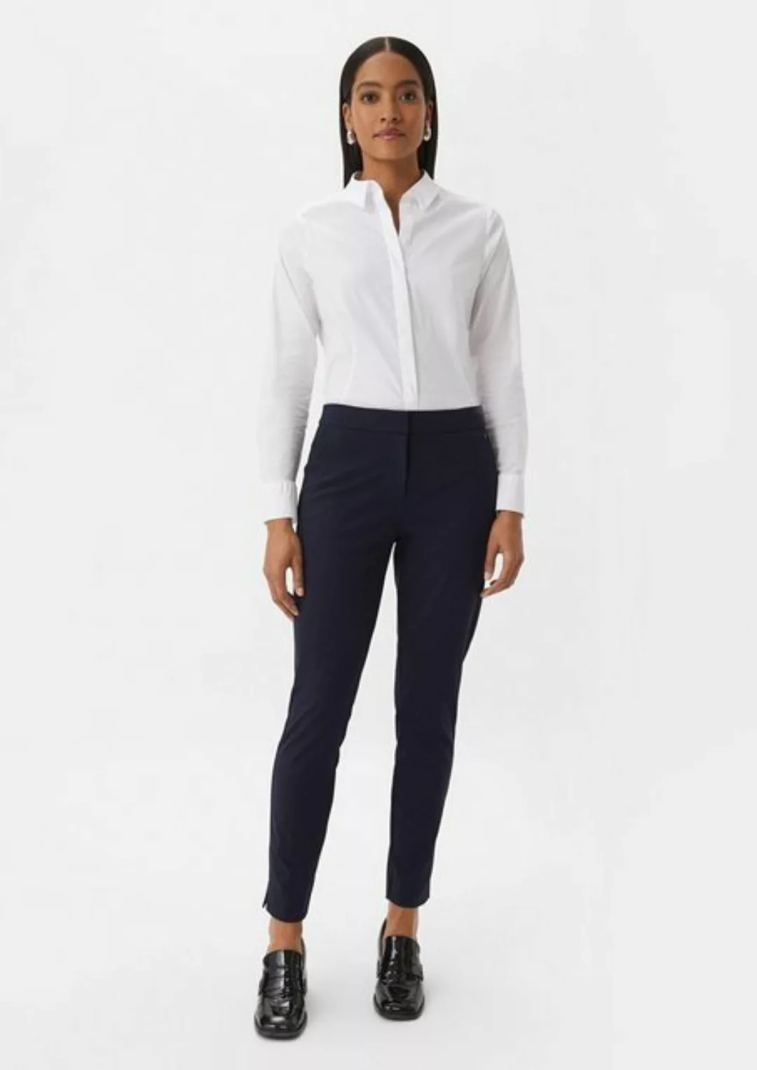 Comma Anzughose mit Viskose und Slim fit günstig online kaufen