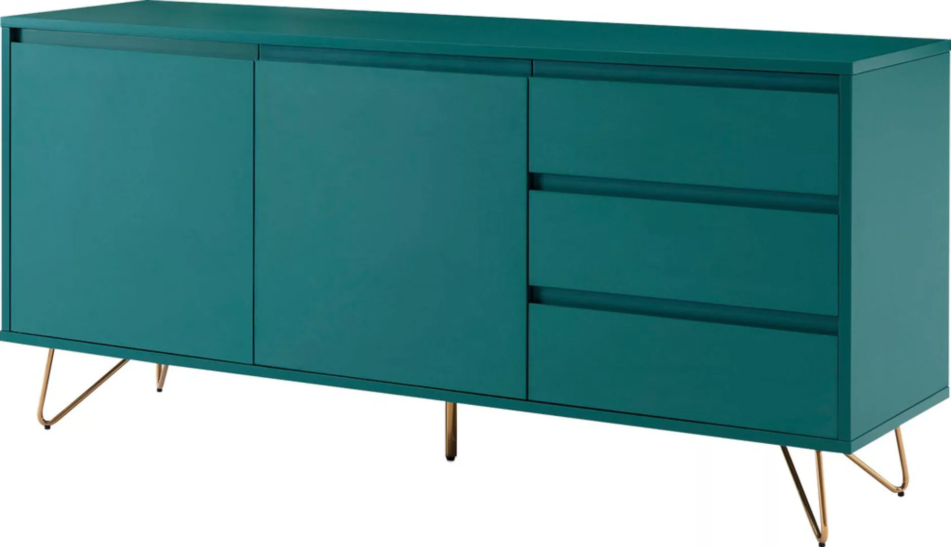 SalesFever Sideboard, mit Hairpin Beinen, Anrichte mit matter Lackierung, i günstig online kaufen