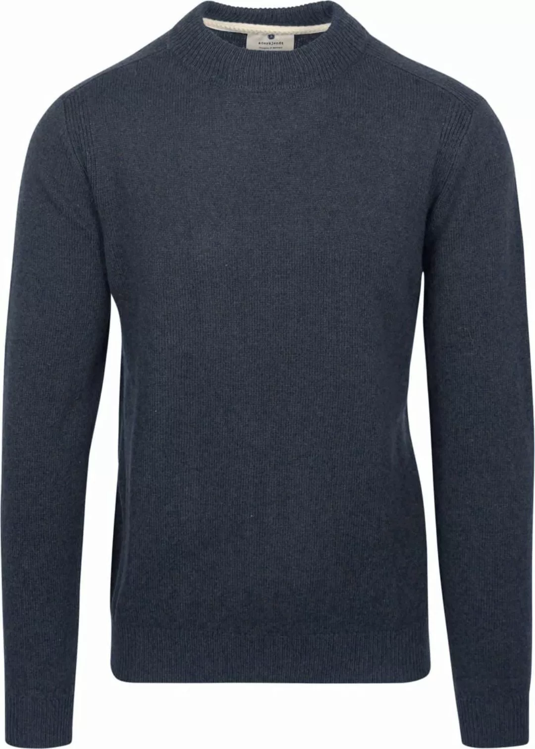 Anerkjendt Lammwolle Pullover Rico Navy - Größe M günstig online kaufen