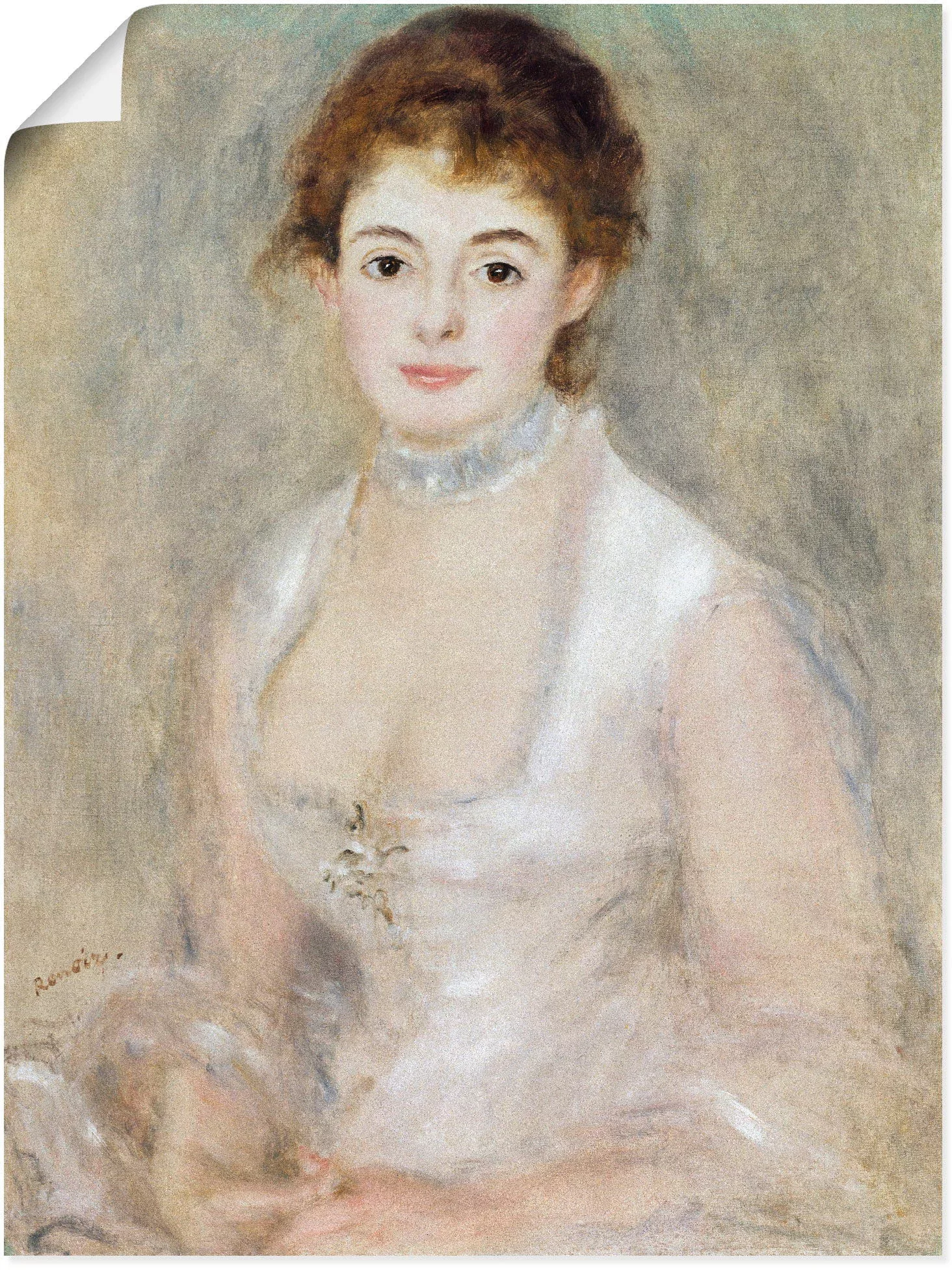 Artland Kunstdruck "Bildnis der Madame Heriot.", Frau, (1 St.), als Leinwan günstig online kaufen