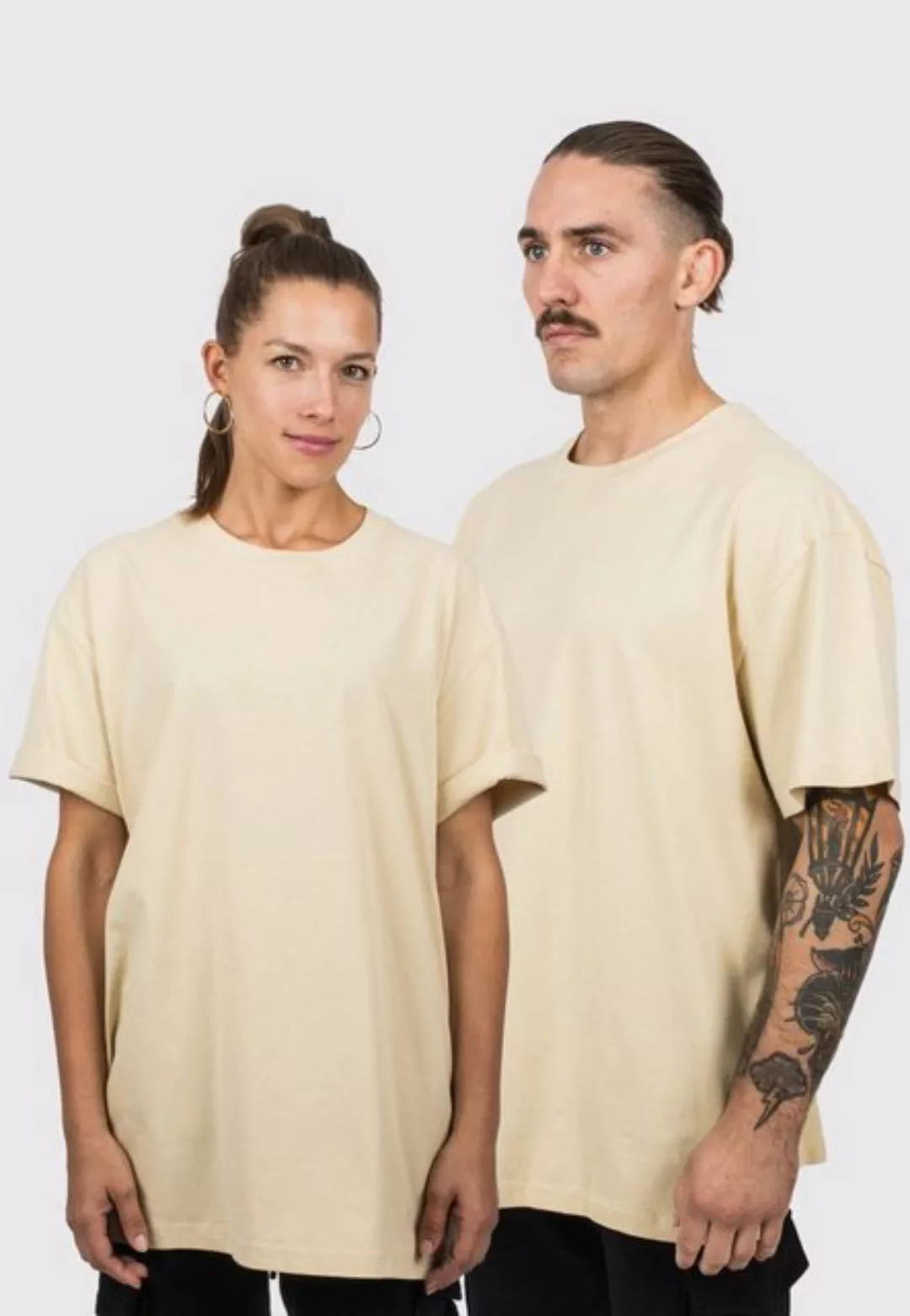 Blackskies T-Shirt Oversized T-Shirt - Sand Large günstig online kaufen