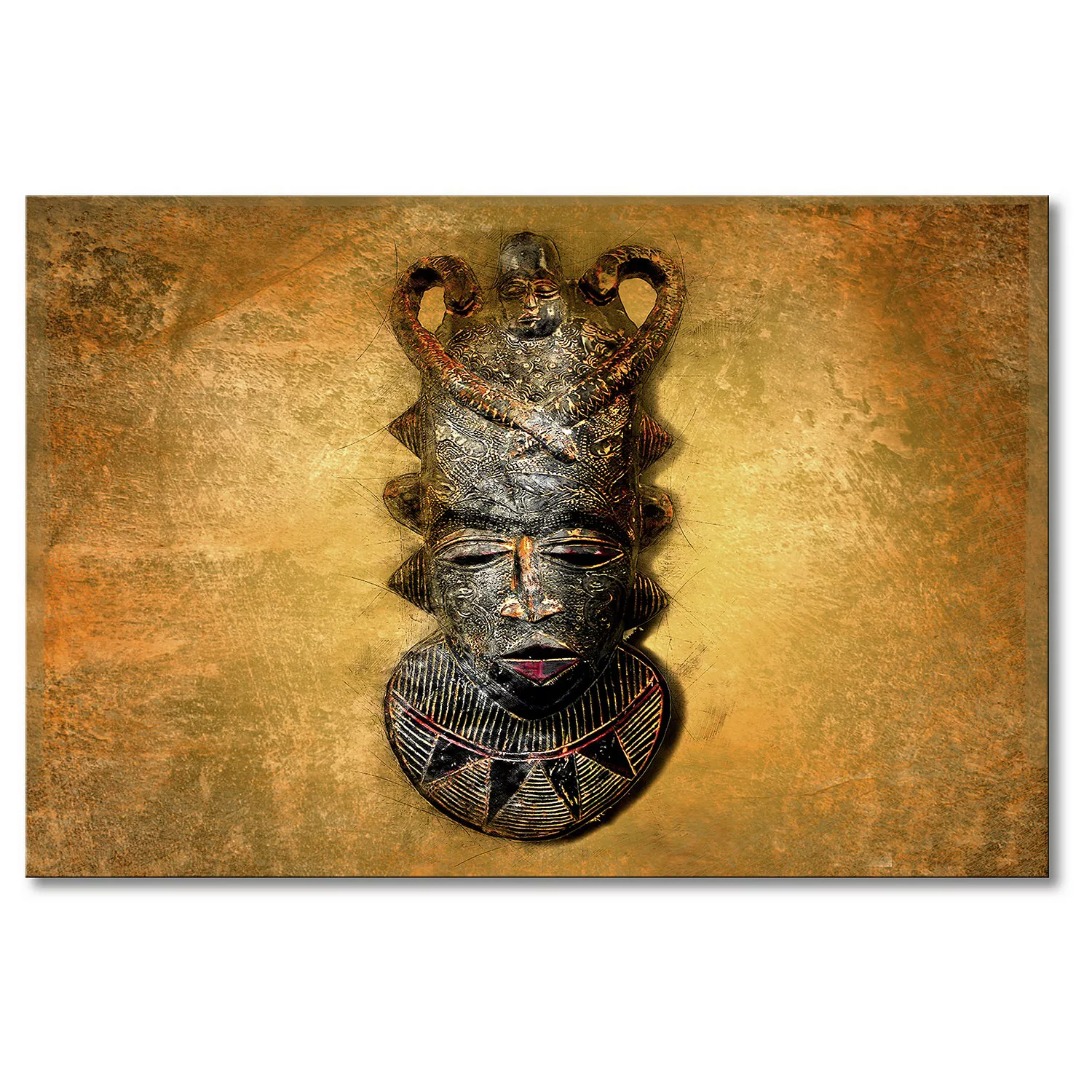 home24 Wandbild African Mask günstig online kaufen