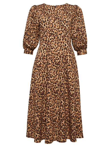 Midi Kleid Aus Bio-baumwolle - Confident Dress günstig online kaufen