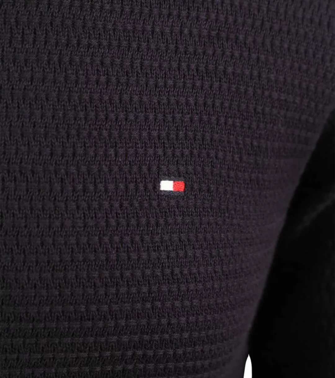 Tommy Hilfiger Interlaced Pullover Navy - Größe XXL günstig online kaufen