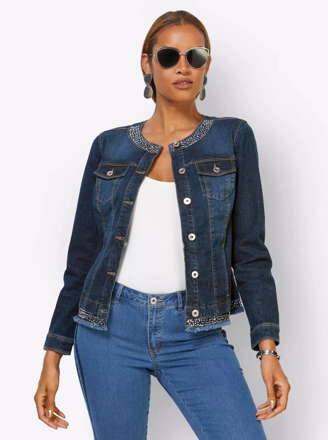 creation L Jeansblazer "Jeans-Blazer" günstig online kaufen