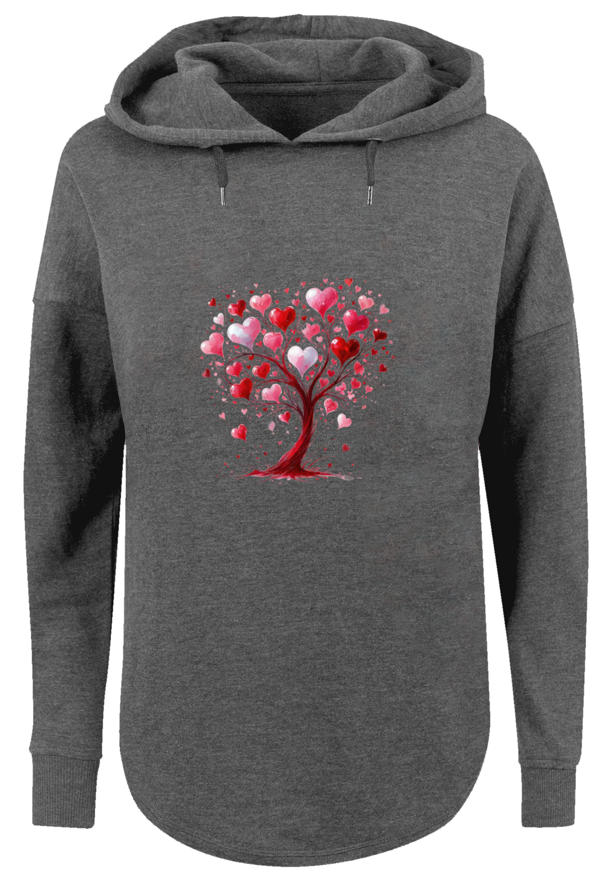 F4NT4STIC Kapuzenpullover "Herz Baum Aquarell Druck", Premium Qualität günstig online kaufen