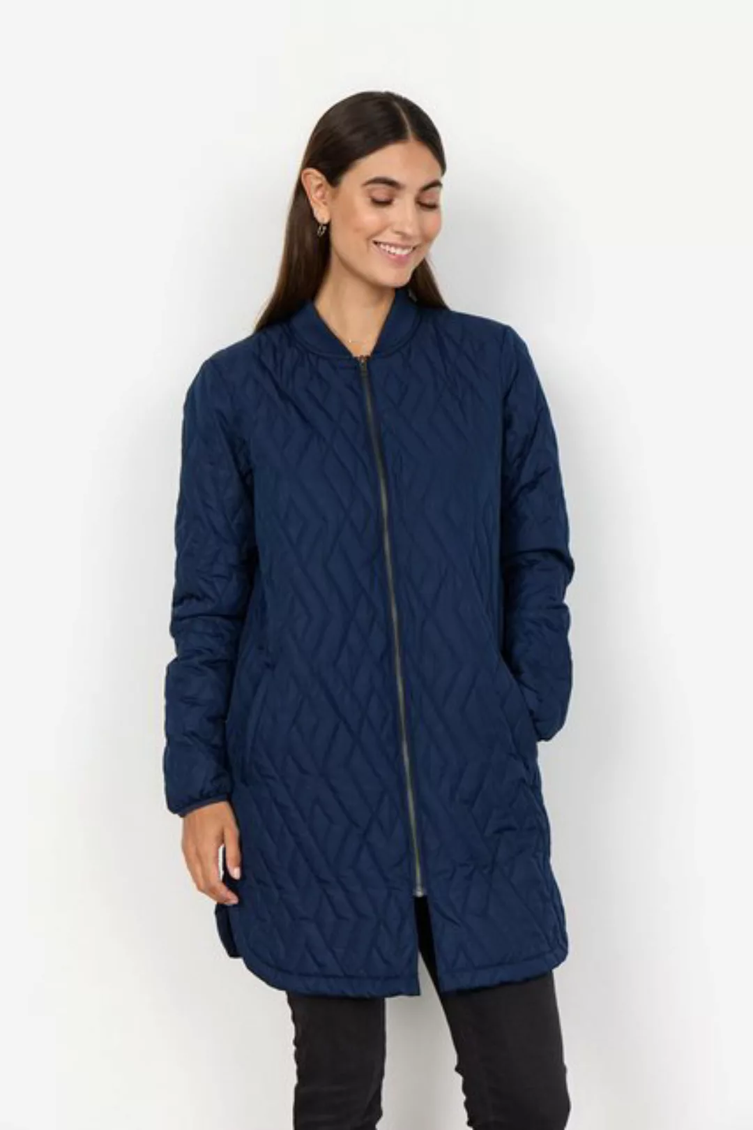 soyaconcept Outdoorjacke Soyaconcept Steppjacke SC-Fenya in Blue Iris (1-St günstig online kaufen