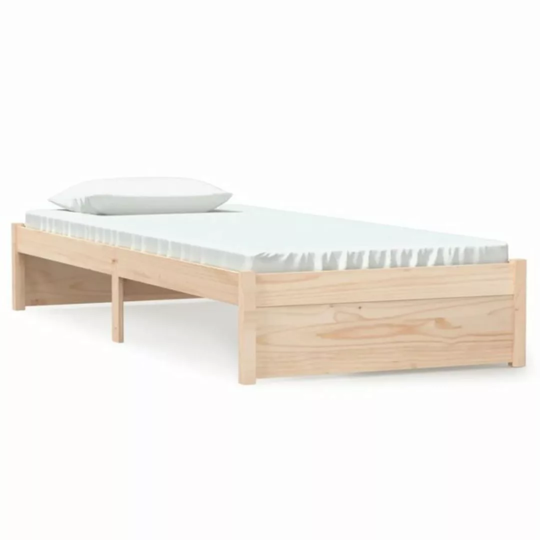 furnicato Bett Massivholzbett 75x190 cm günstig online kaufen