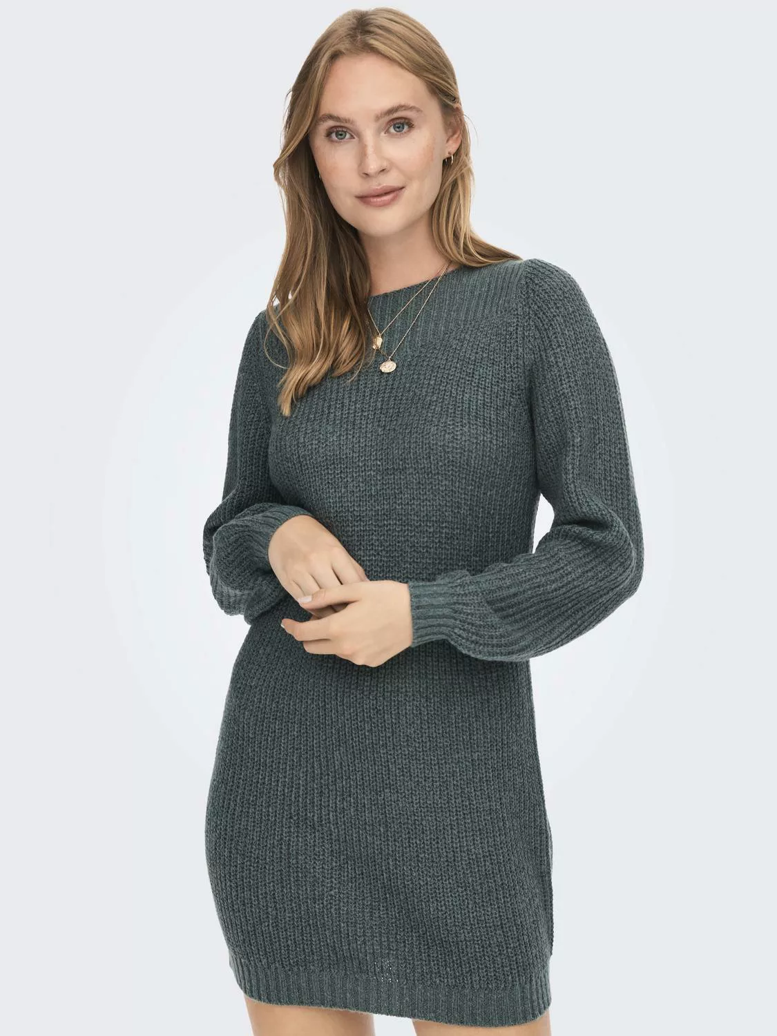 JDY Minikleid JDYWHITNEY MEGAN L/S BOAT DRESS KNT NOOS günstig online kaufen