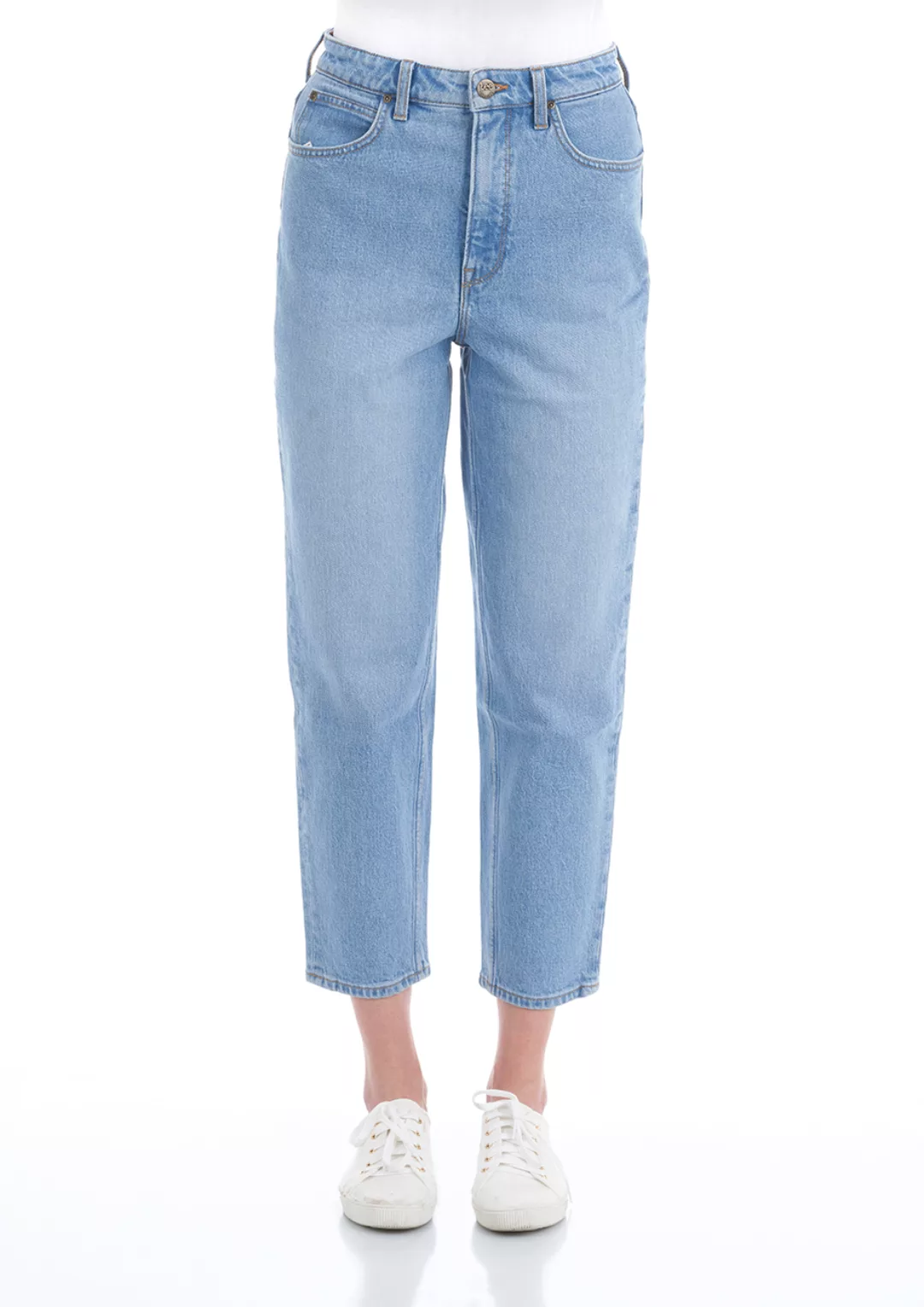 Lee Damen Jeans Stella - Tapered Fit - Blau - LT New Hill günstig online kaufen