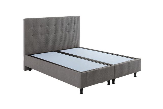 Xlmoebel Bett Designer Bettgestell in elegantem Hellgrau für das Schlafzimm günstig online kaufen