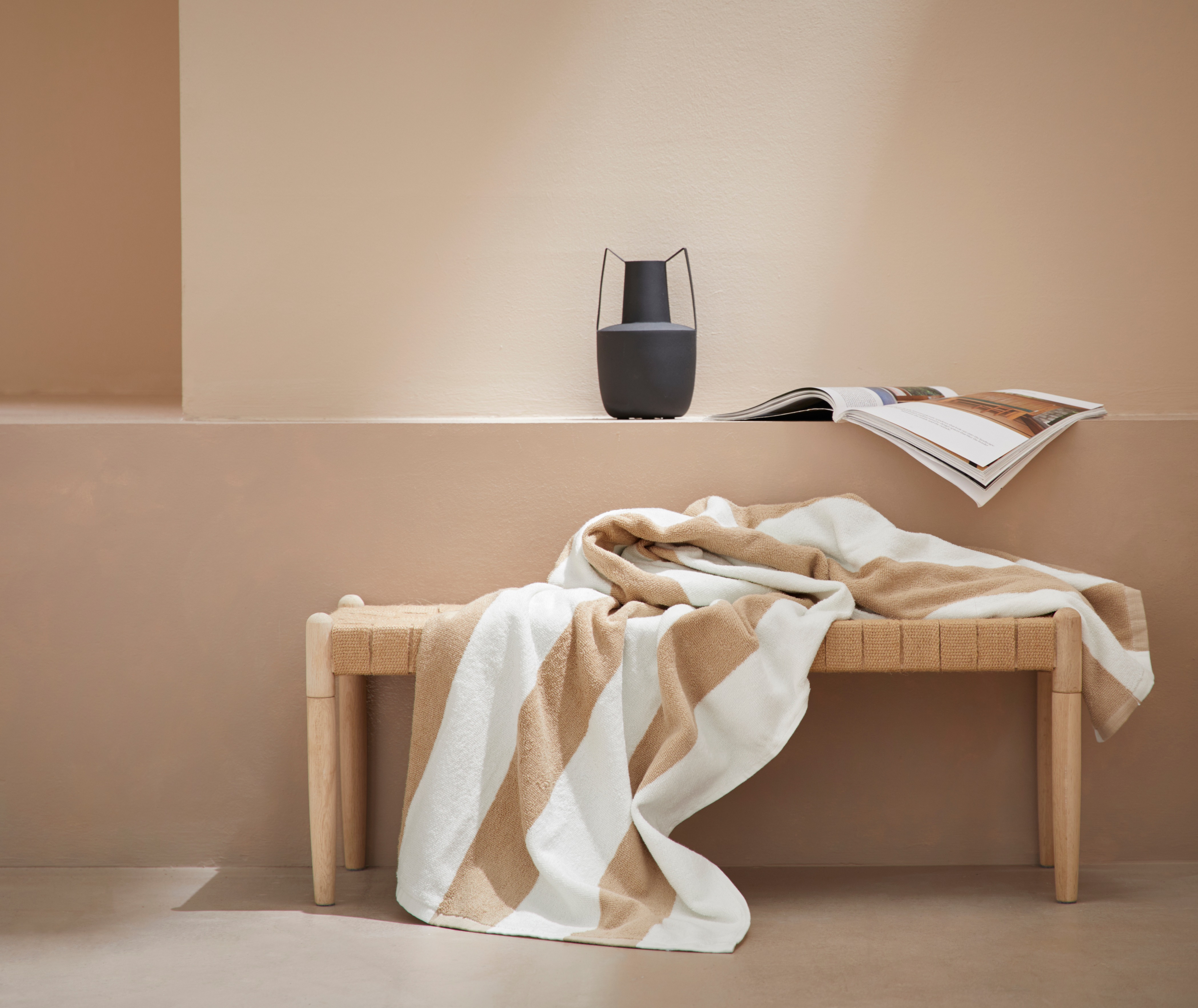 LeGer Home by Lena Gercke Strandtuch »Lija, Strandhandtuch 100x180cm«, (1 S günstig online kaufen