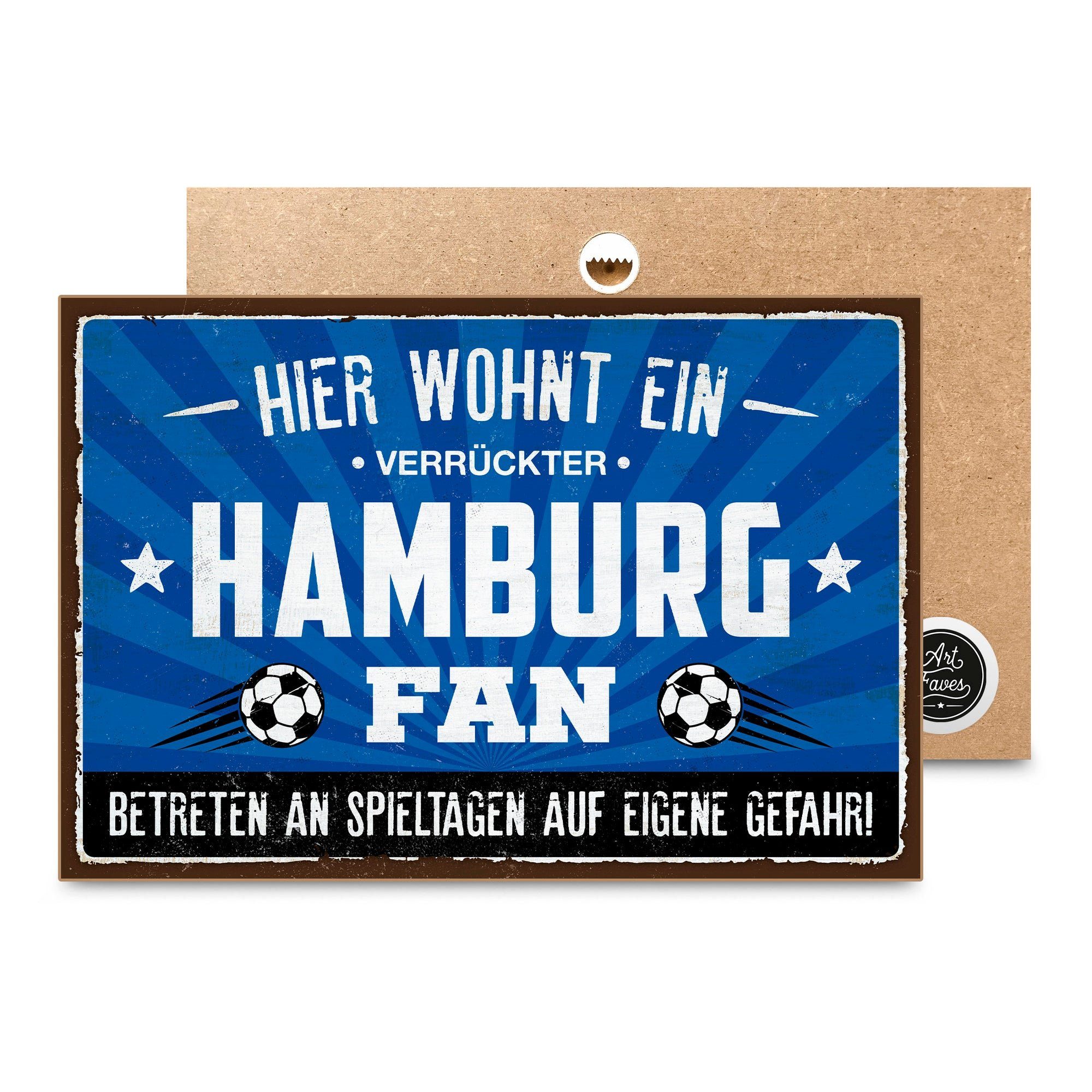 ARTFAVES Holzbild Holzschild mit Spruch - günstig online kaufen