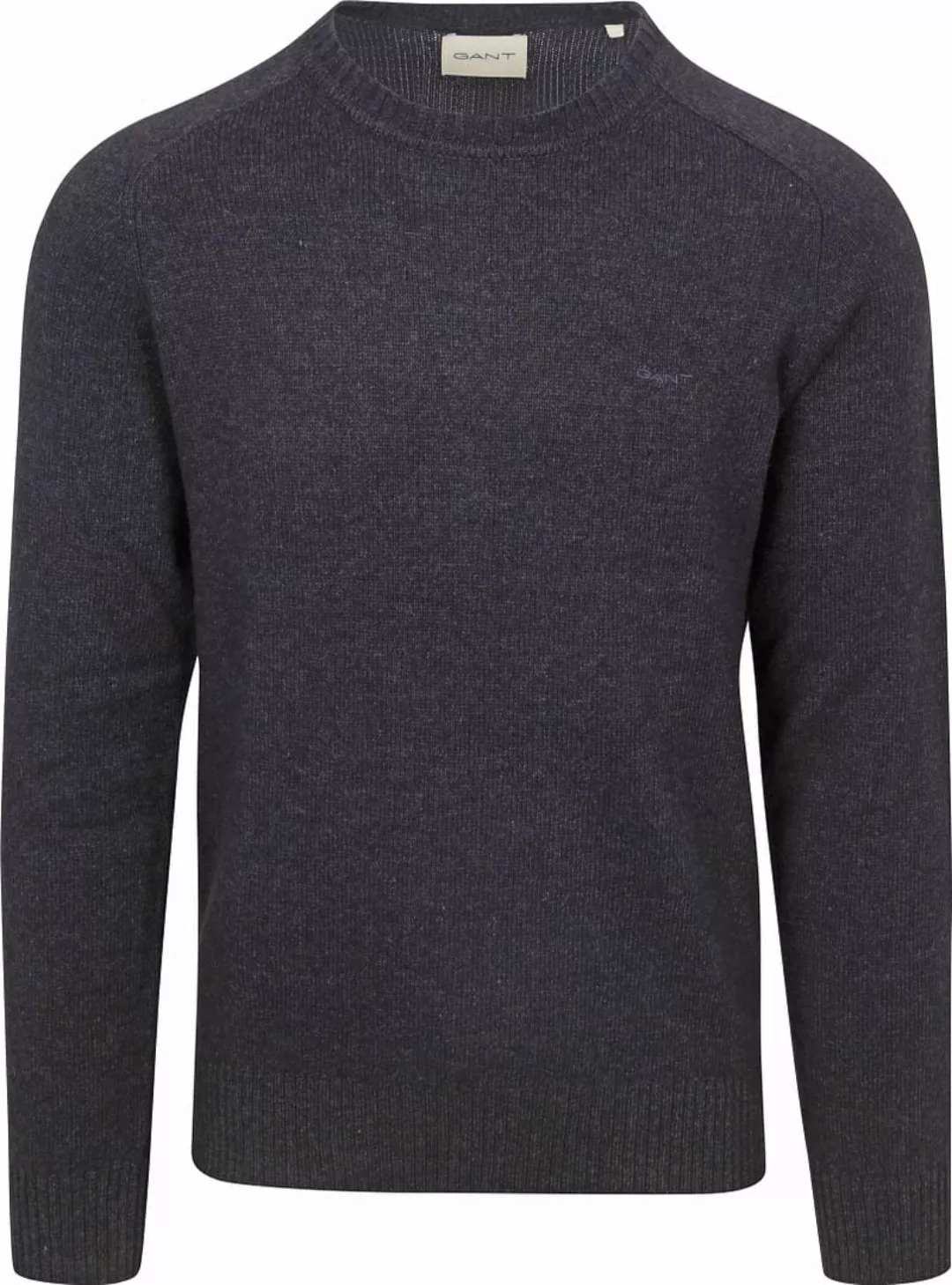 Gant Pullover Wool Blend Navy - Größe M günstig online kaufen