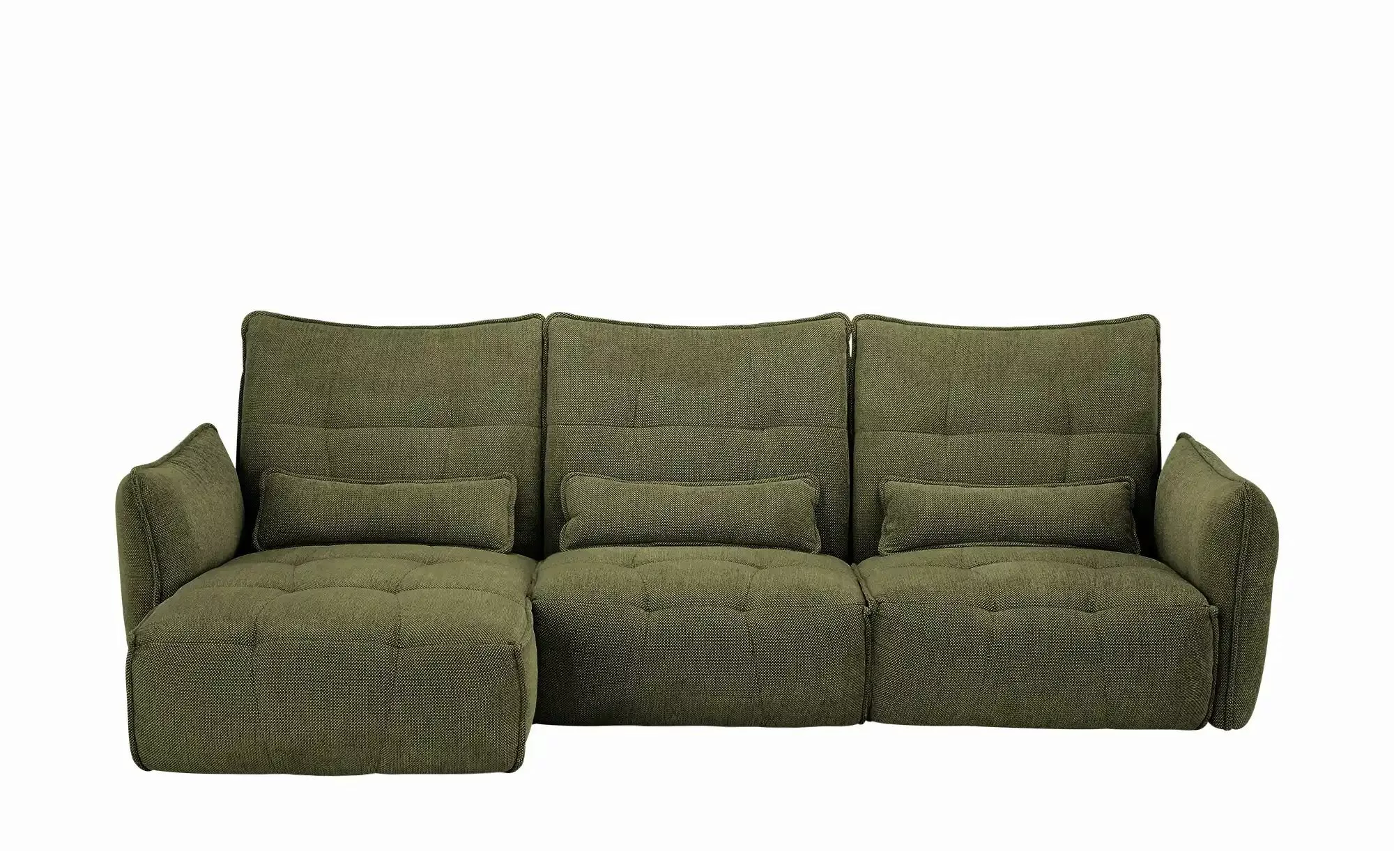 Ecksofa  Jeaneva ¦ grün ¦ Maße (cm): B: 336 H: 101 T: 157 Polstermöbel > So günstig online kaufen