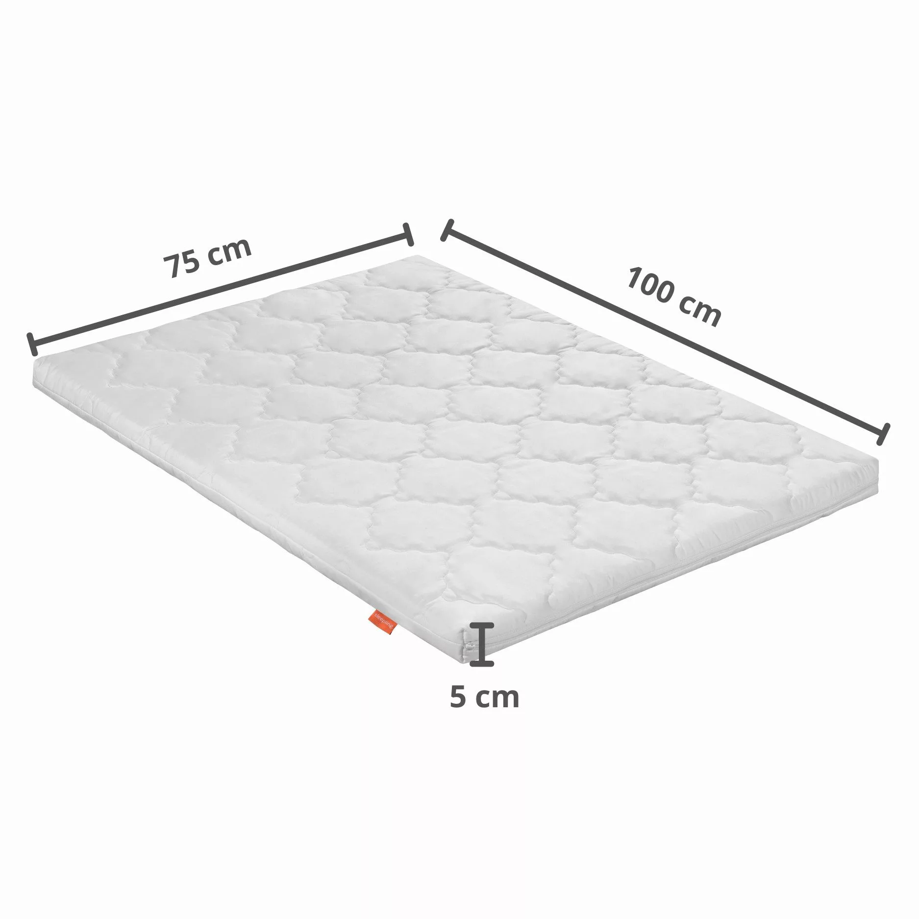 Laufgitter-Matratze Babymatratze, sleepling, 5 cm hoch, günstig online kaufen