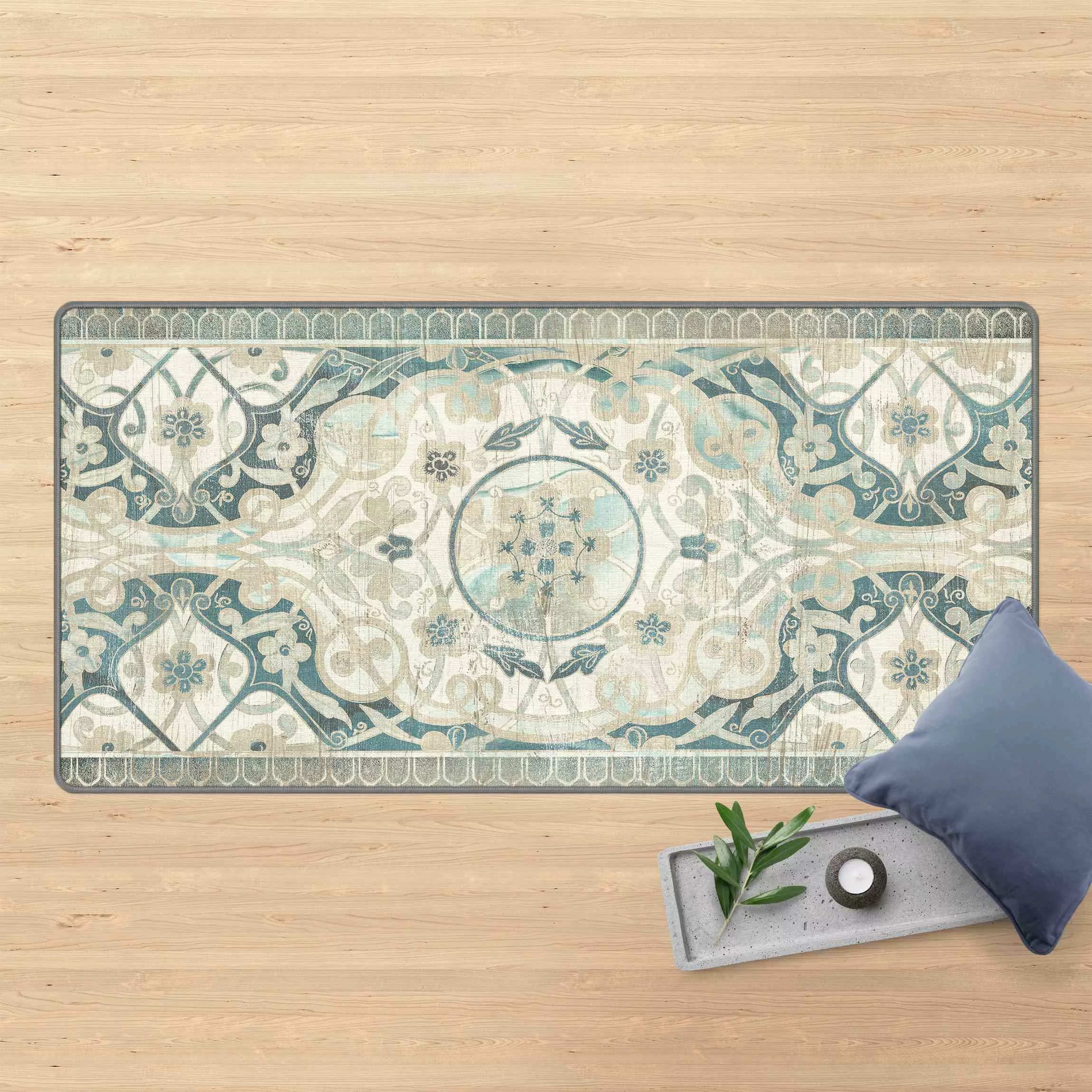 Teppich Holzpaneel Persisch Vintage I günstig online kaufen