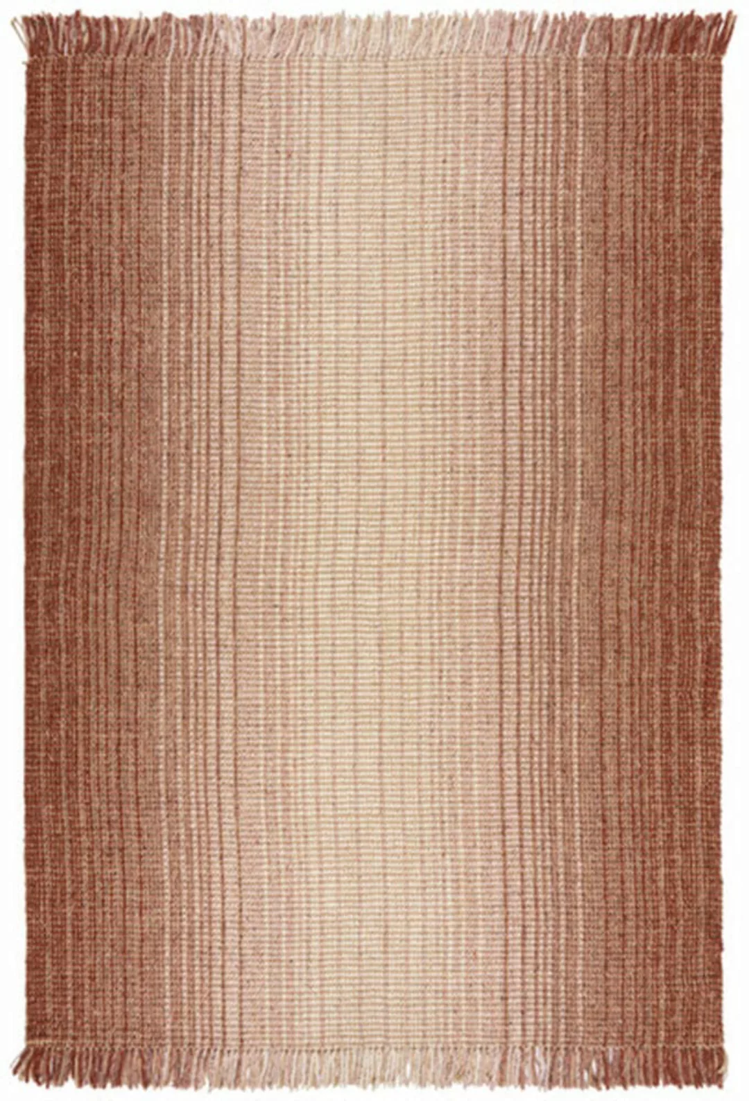 FLAIR RUGS Teppich »Jute Ombre«, rechteckig, 8 mm Höhe günstig online kaufen