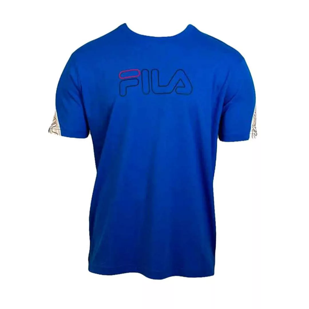 Fila Loe Kurzärmeliges T-shirt S Lapis Blue / Bright White günstig online kaufen