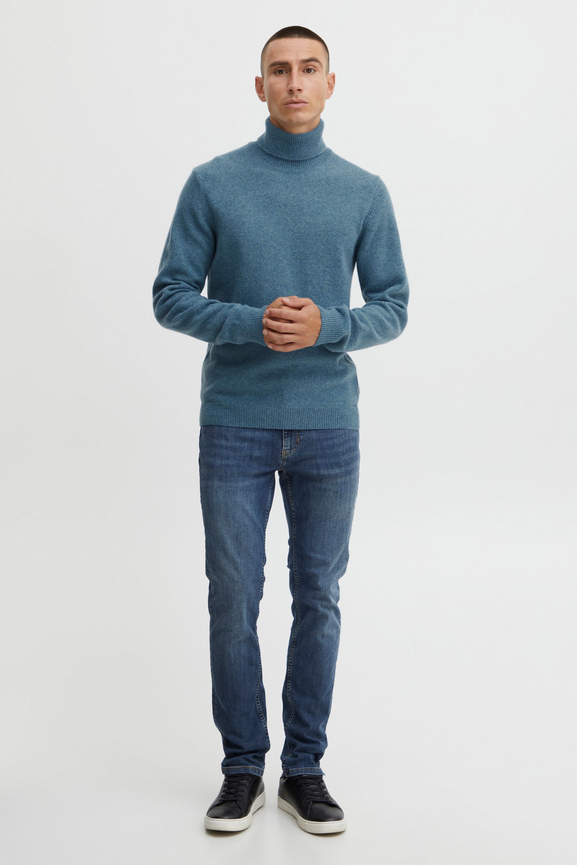 Casual Friday Strickpullover "Strickrollkragenpull CFKarl" günstig online kaufen