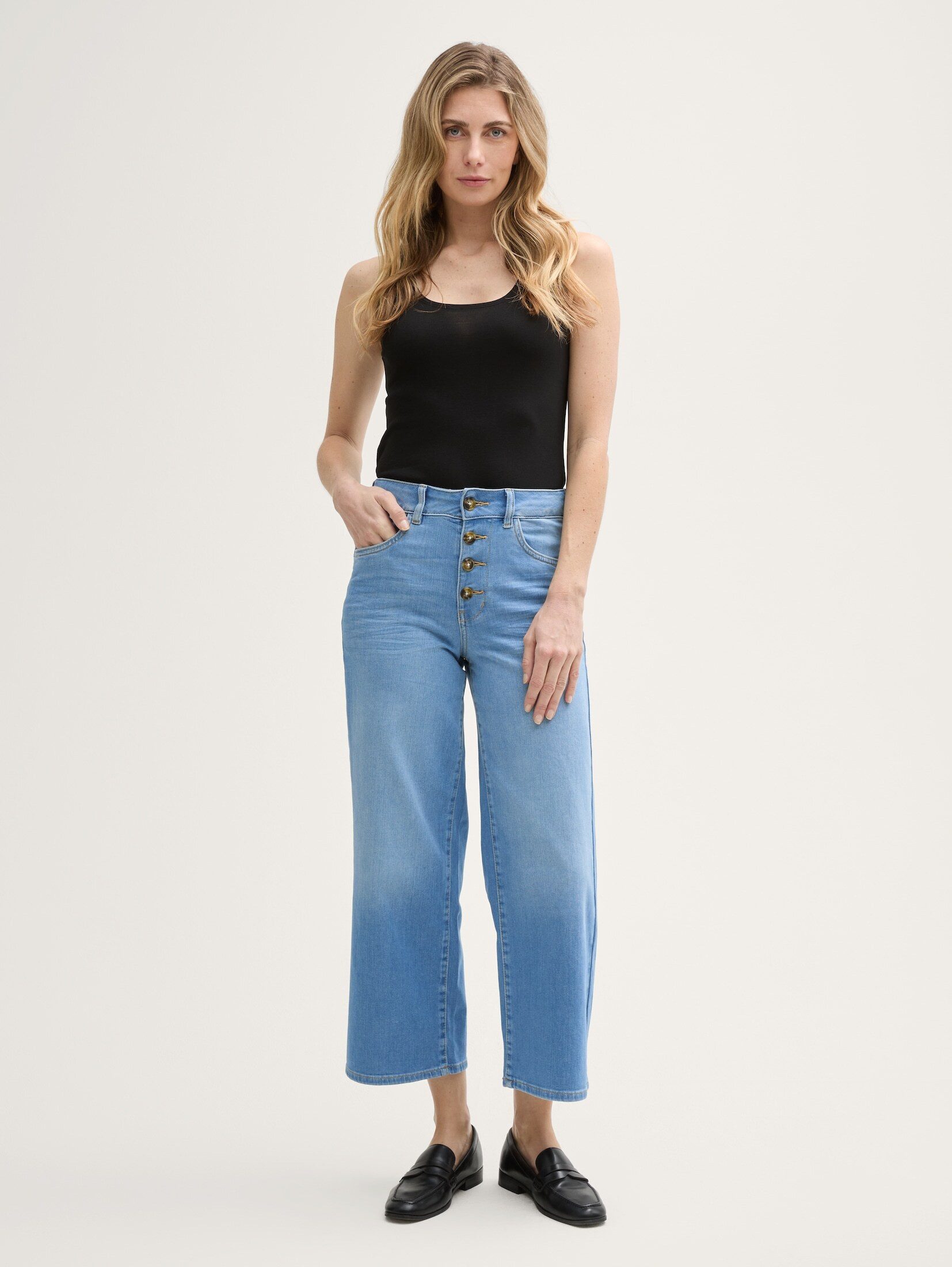TOM TAILOR Caprijeans Culotte Jeans mit günstig online kaufen