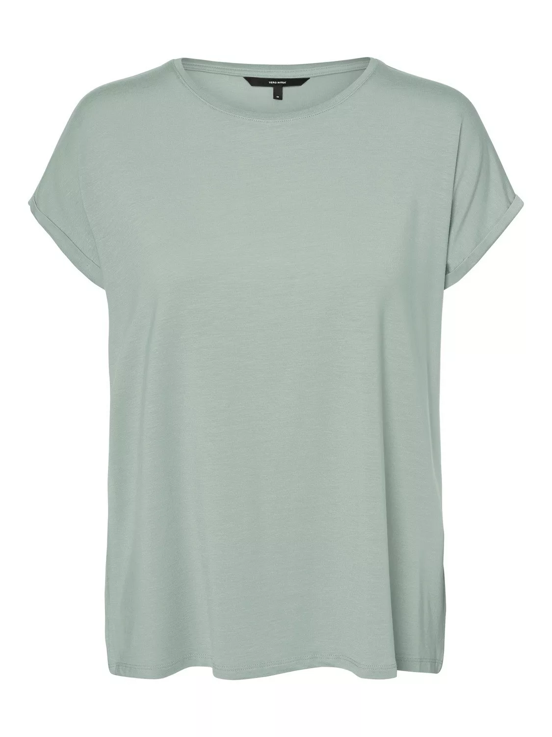 Vero Moda Rundhalsshirt "VMAVA PLAIN SS TOP GAJRS NOOS" günstig online kaufen