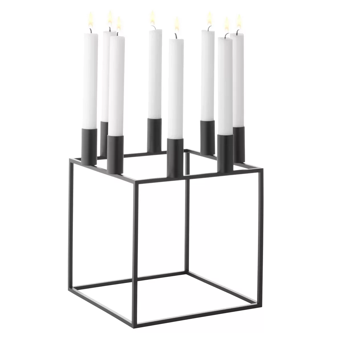 by Lassen Kubus 8 Kerzenständer Weiß günstig online kaufen