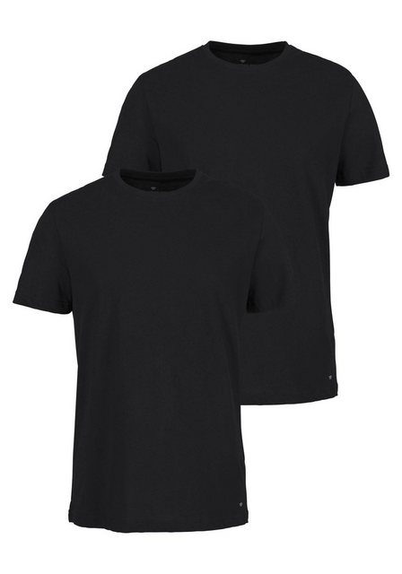 TOM TAILOR T-Shirt (Packung, 2er-Pack) perfektes Basic günstig online kaufen