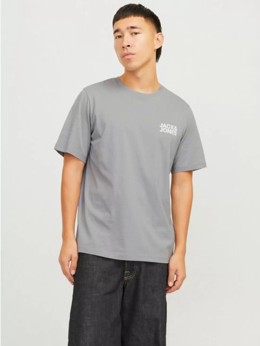 Jack & Jones Rundhalsshirt JJECORP LOGO TEE SS mit Logo Print günstig online kaufen