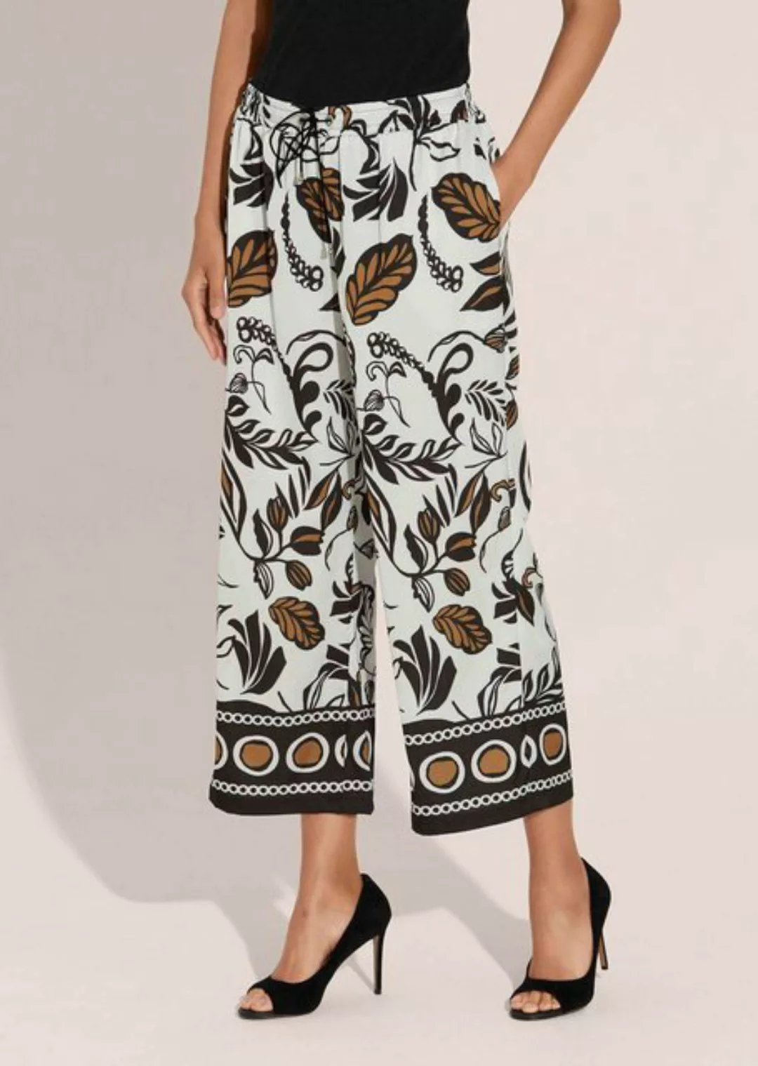 MADELEINE Culotte Weite Schlupf-Hose mit Unikat-Print günstig online kaufen