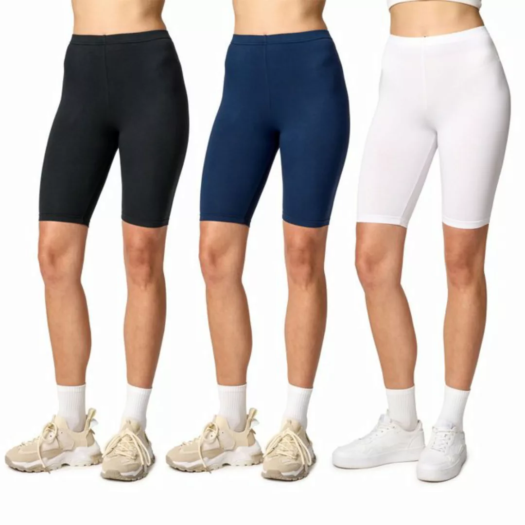 Merry Style Leggings Damen Kurze Hose aus Viskose MS10-145 (1-tlg) elastisc günstig online kaufen