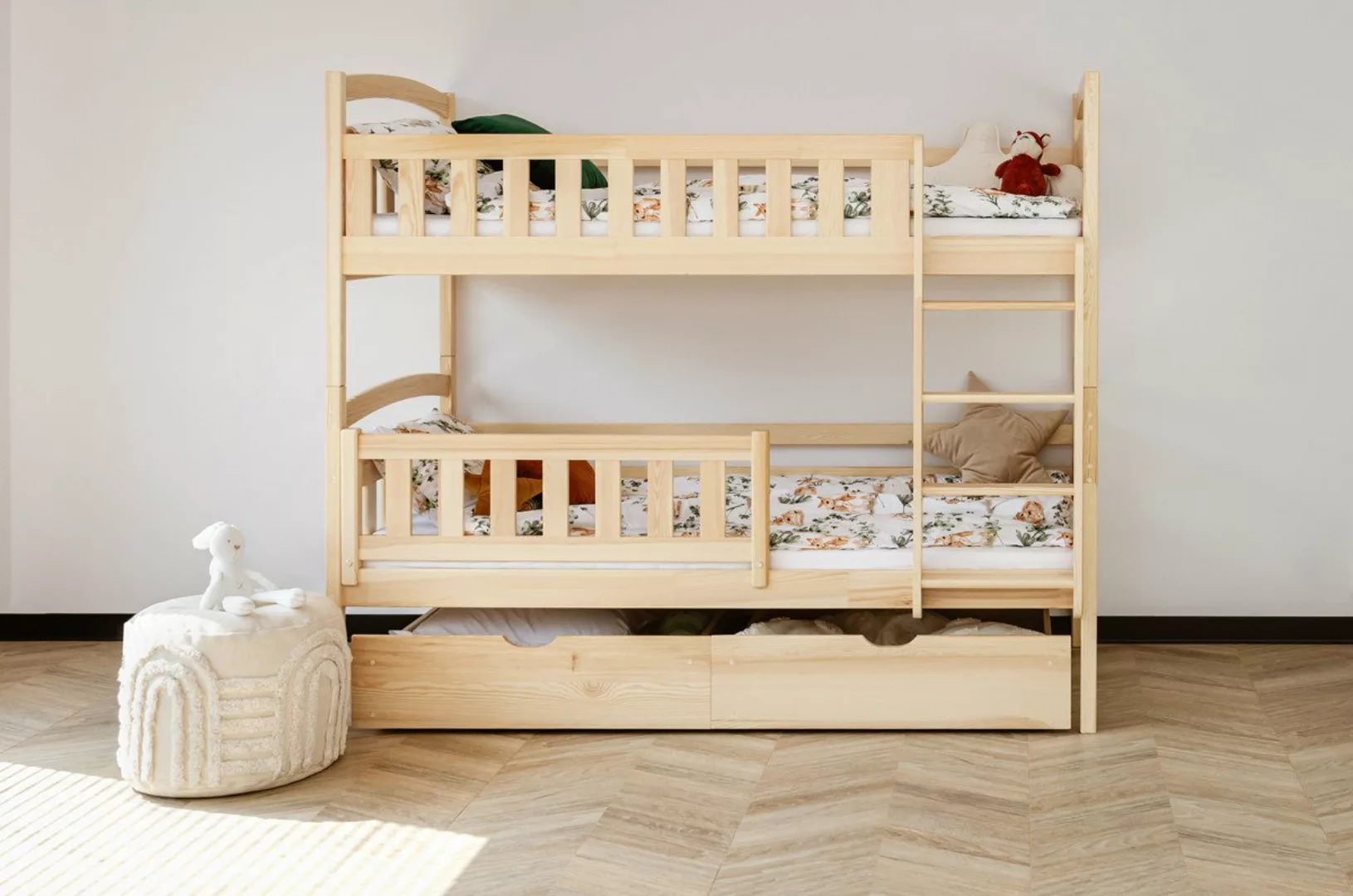 thematys Etagenbett Stockbett Hochbett Kinderbett - umbaubar in zwei Einzel günstig online kaufen