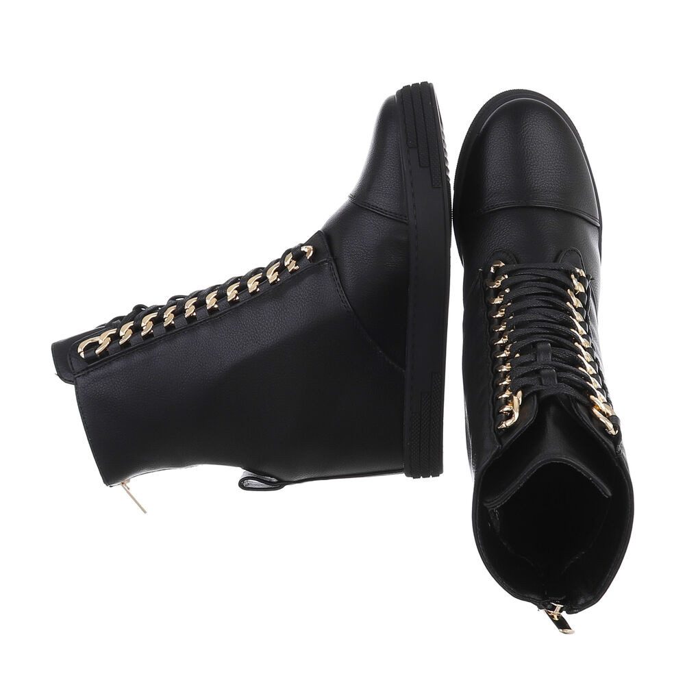 Ital-Design Damen Schnürschuhe Freizeit Schnürstiefelette (87108897) günstig online kaufen