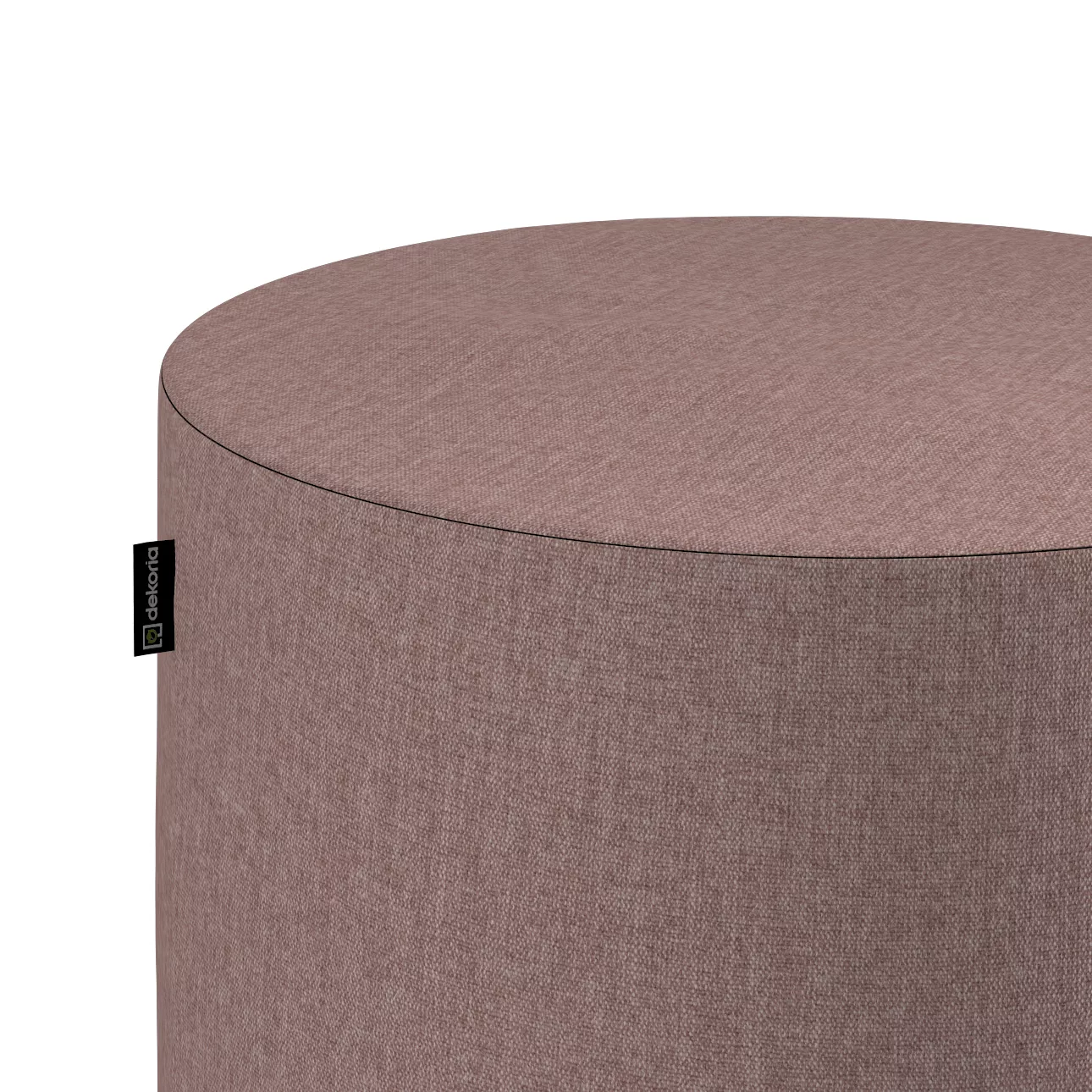 Pouf Barrel, altrosa, ø40 cm x 40 cm, City (704-83) günstig online kaufen