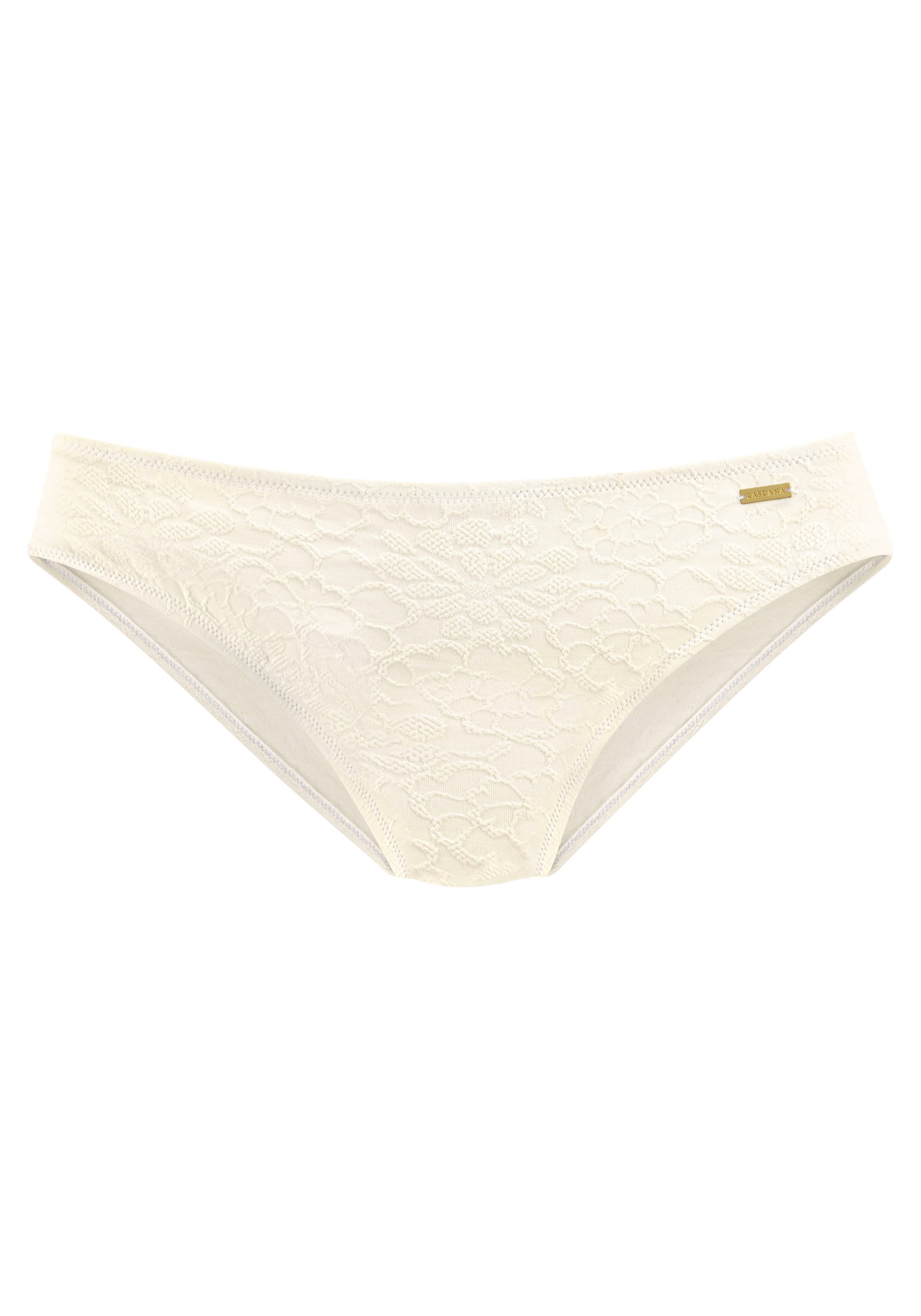 Buffalo Triangel-Bikini-Top Bubble, mit floraler Struktur günstig online kaufen