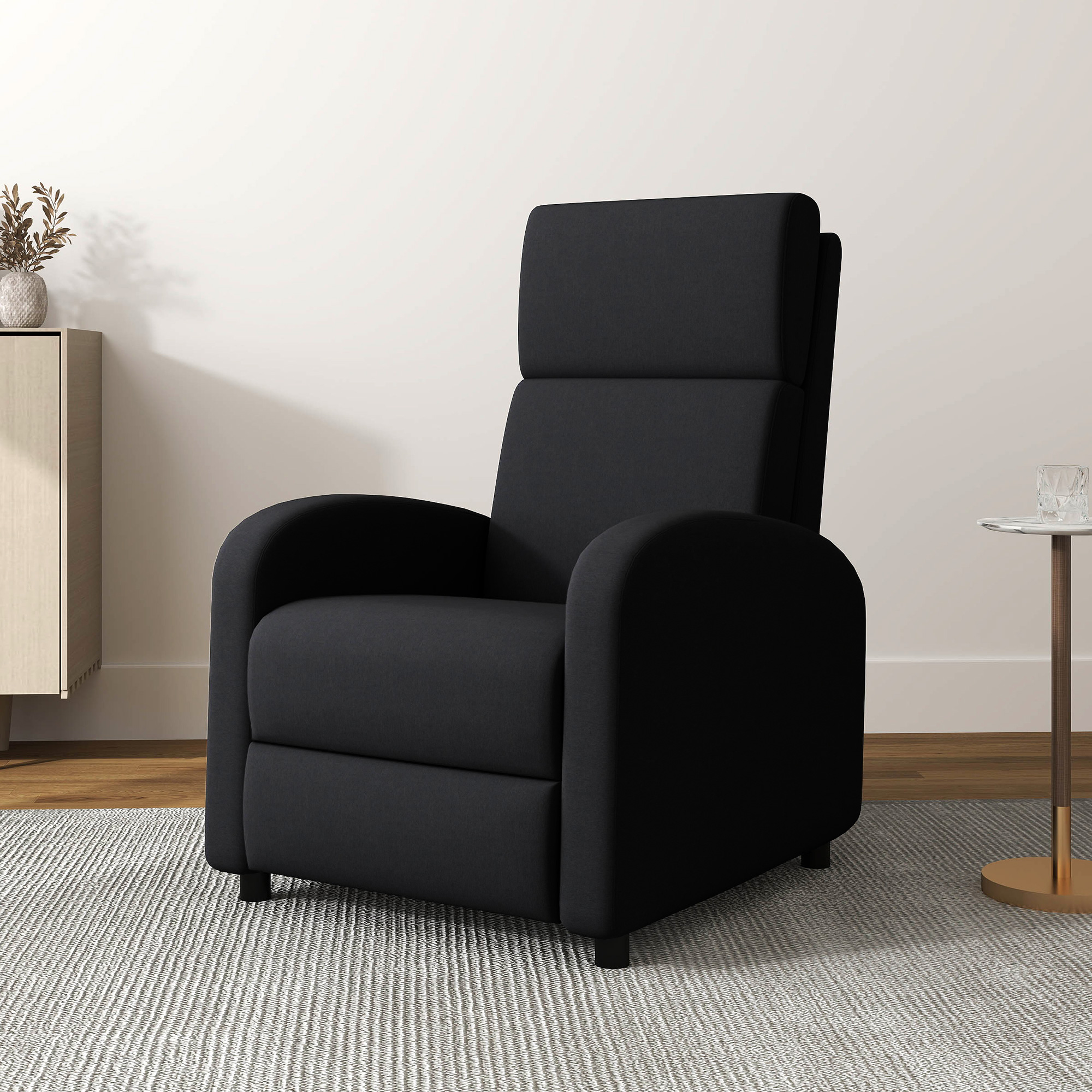 HOMCOM Relaxsessel verstellbarer Lounge Relaxsessel mit manuell einstellbar günstig online kaufen