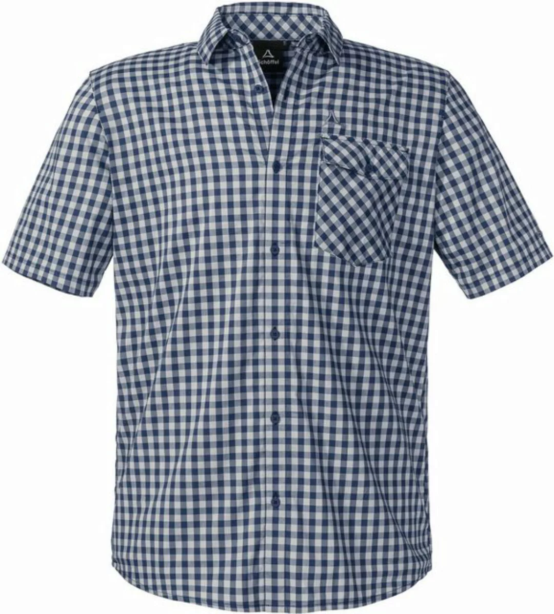 Schöffel Kurzarmhemd Shirt Trattberg SH M Gray Violet günstig online kaufen