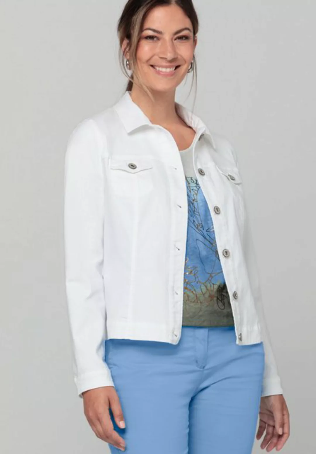 bianca Jeansjacke JUNE aus sommerlicher, stretchiger Denim-Qualität günstig online kaufen