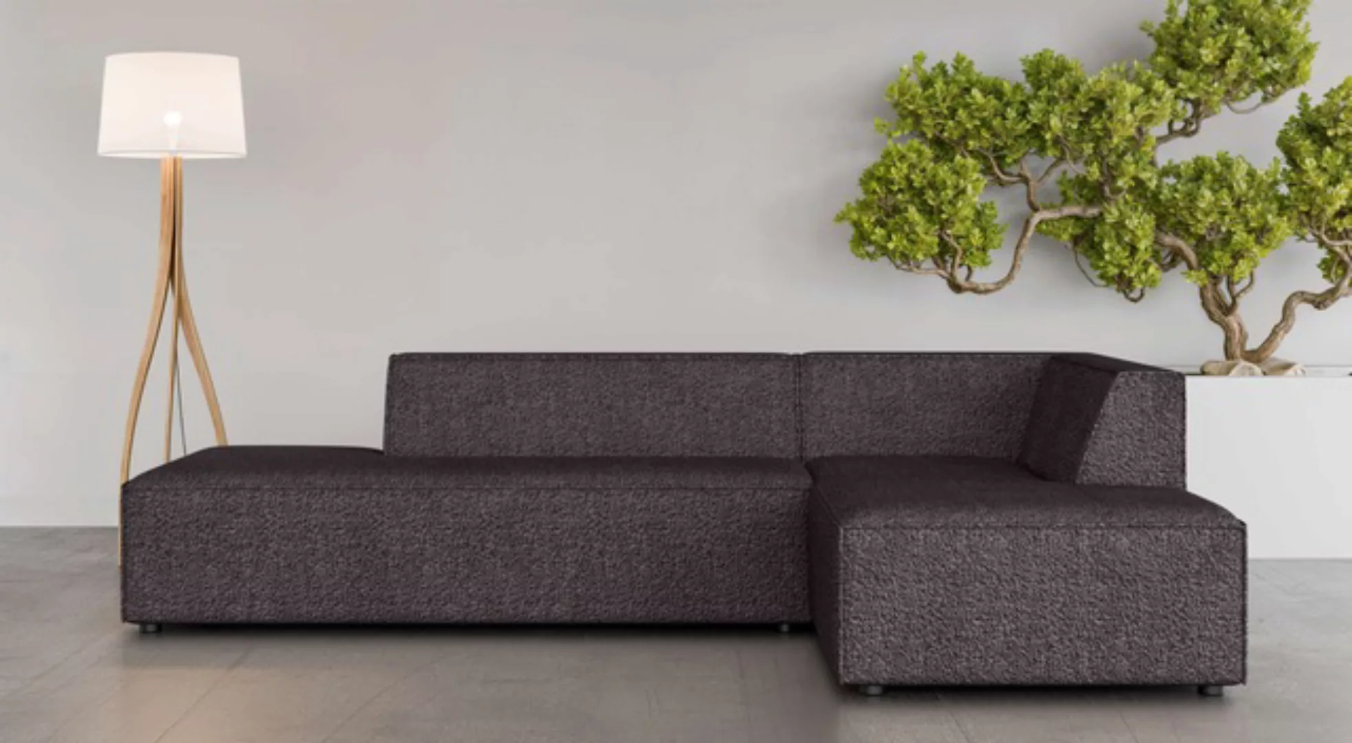 INOSIGN Ecksofa "Ecksofa Cavan mit Ottomane links oder rechts bestellbar", günstig online kaufen